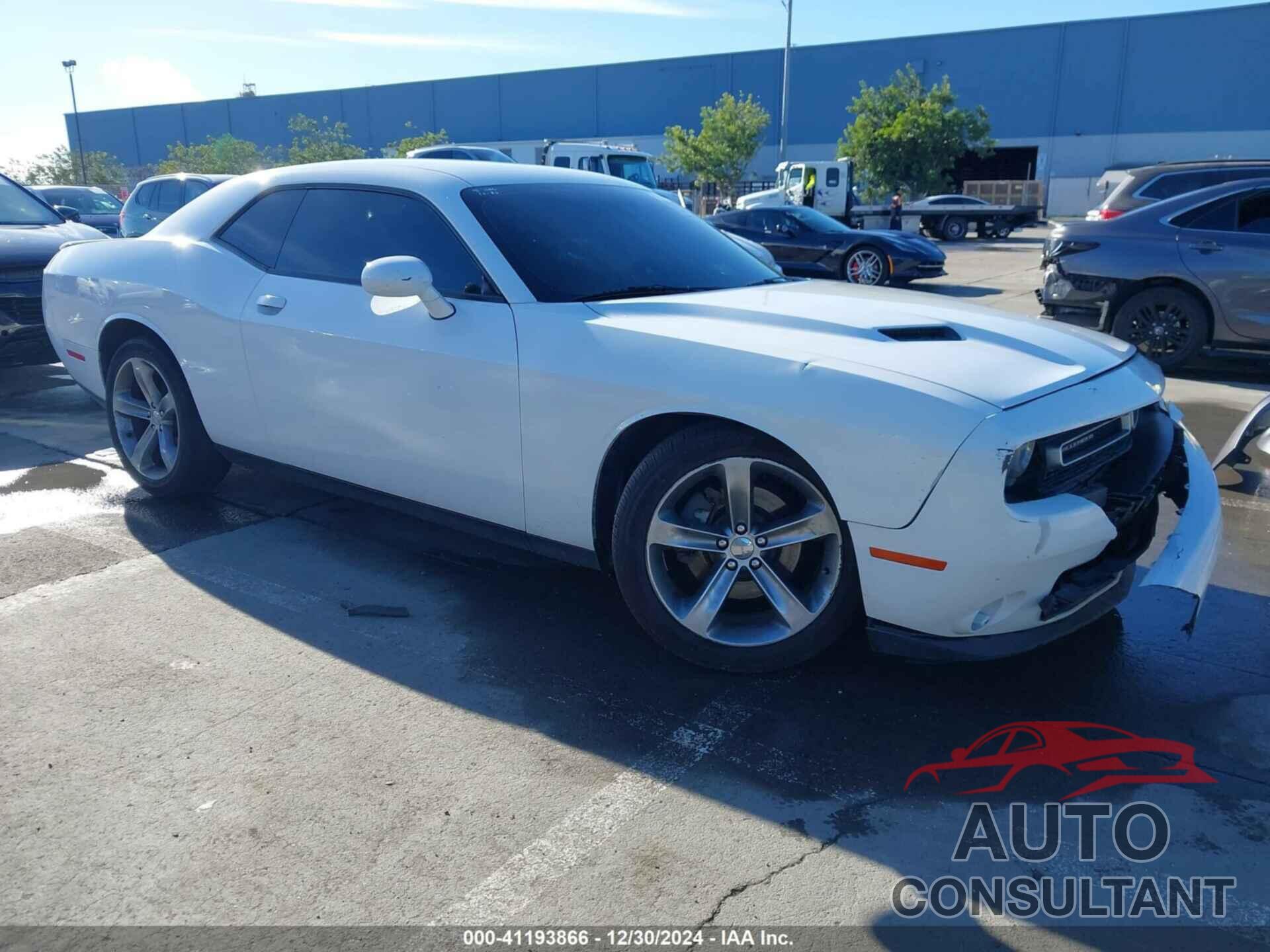 DODGE CHALLENGER 2016 - 2C3CDZAGXGH102255