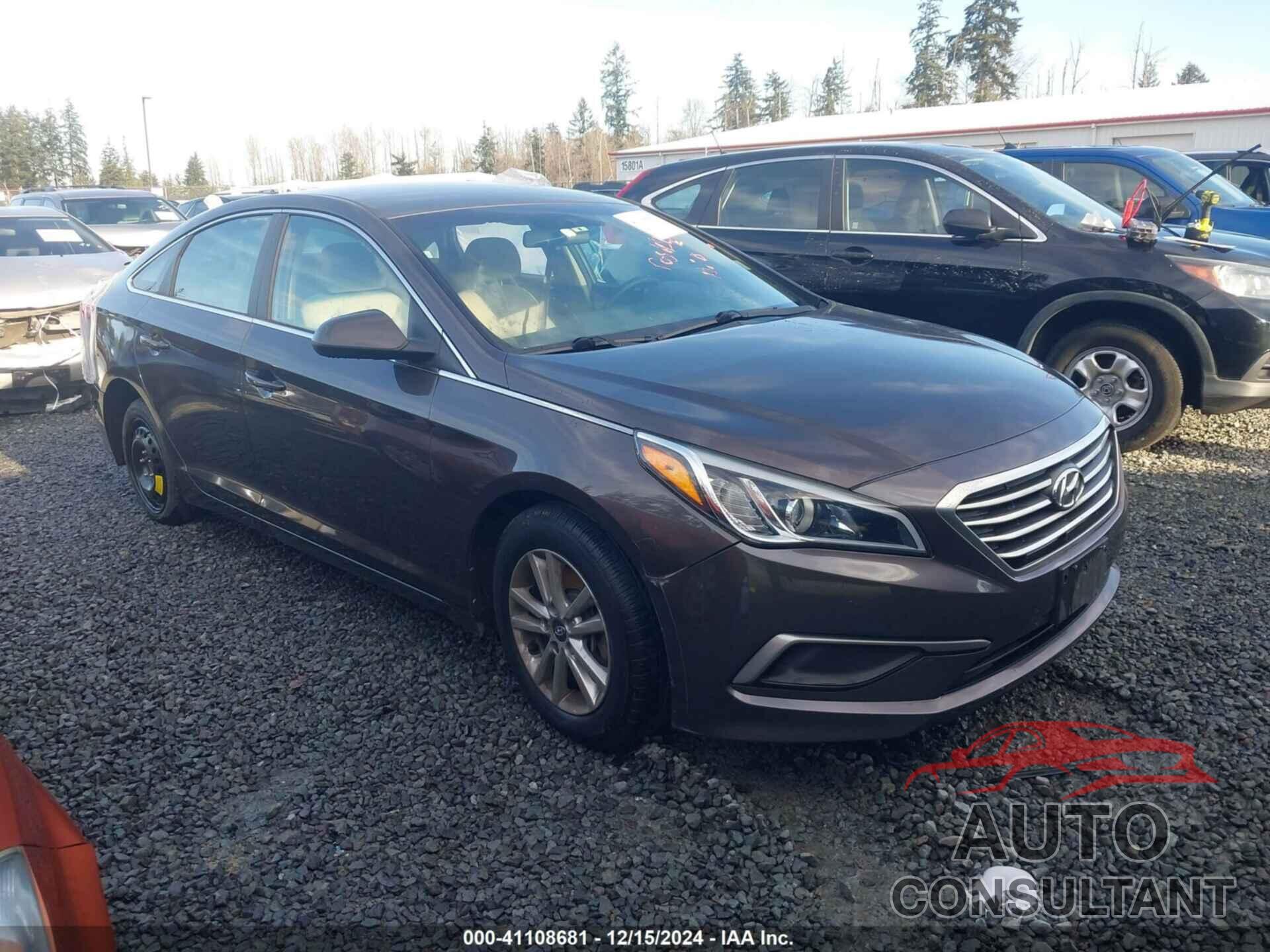 HYUNDAI SONATA 2017 - 5NPE24AF9HH549205