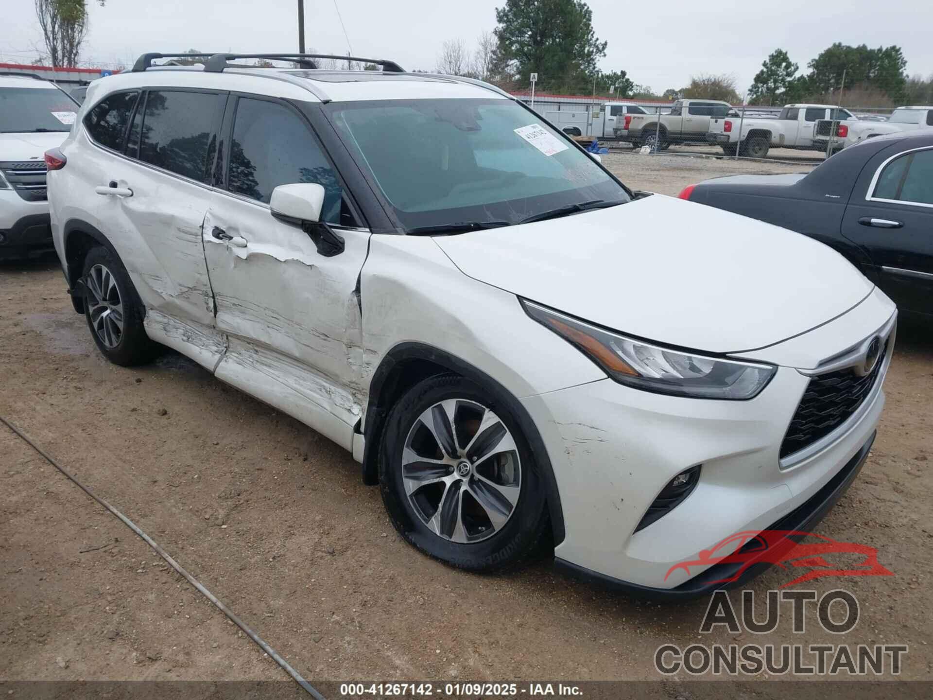 TOYOTA HIGHLANDER 2020 - 5TDGZRAH9LS029592