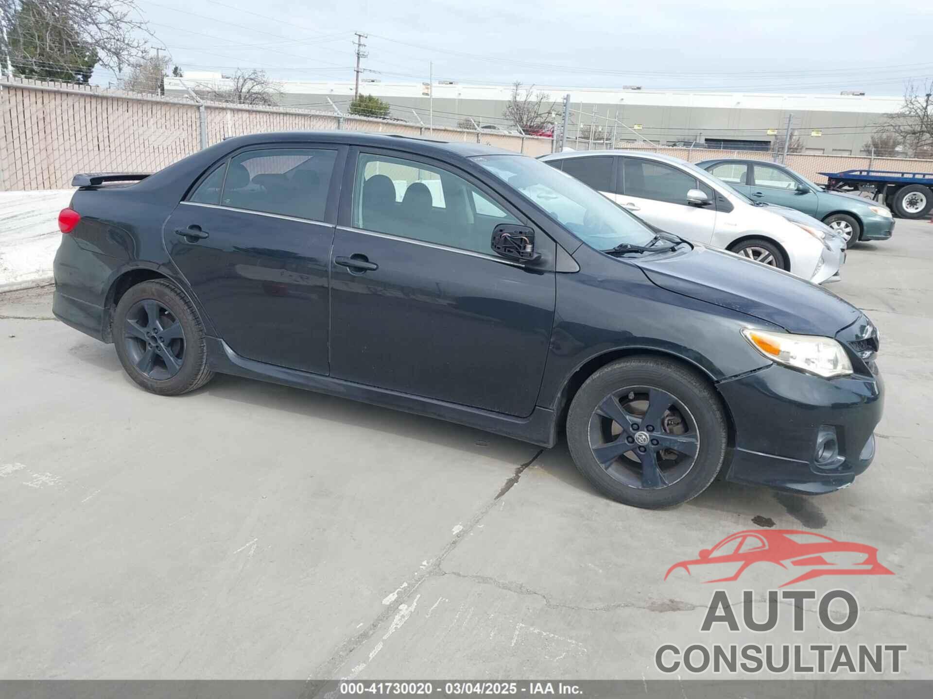 TOYOTA COROLLA 2012 - 5YFBU4EE1CP009695