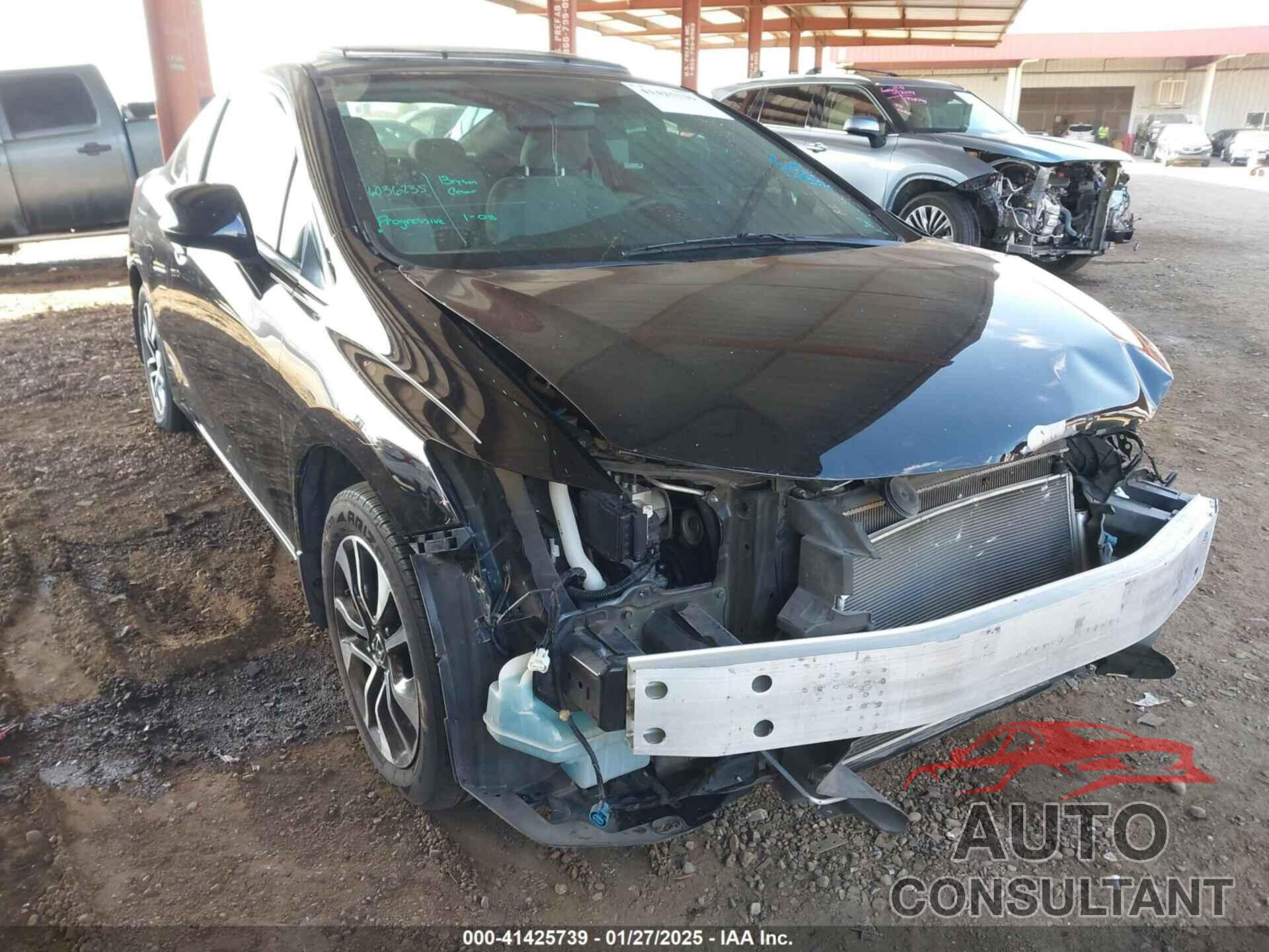 HONDA CIVIC 2013 - 2HGFG3B85DH527741