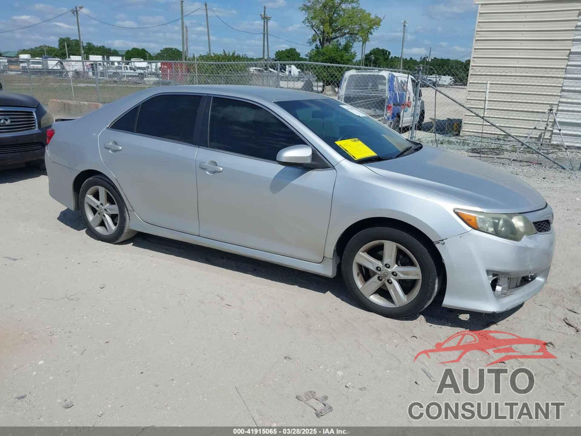 TOYOTA CAMRY 2013 - 4T1BF1FK8DU232961