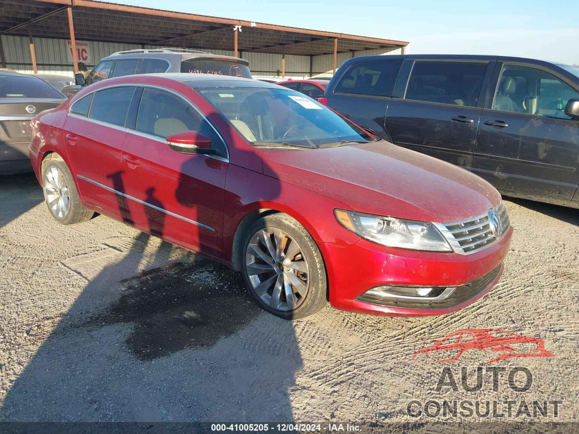 VOLKSWAGEN CC 2013 - WVWGU7AN4DE553569