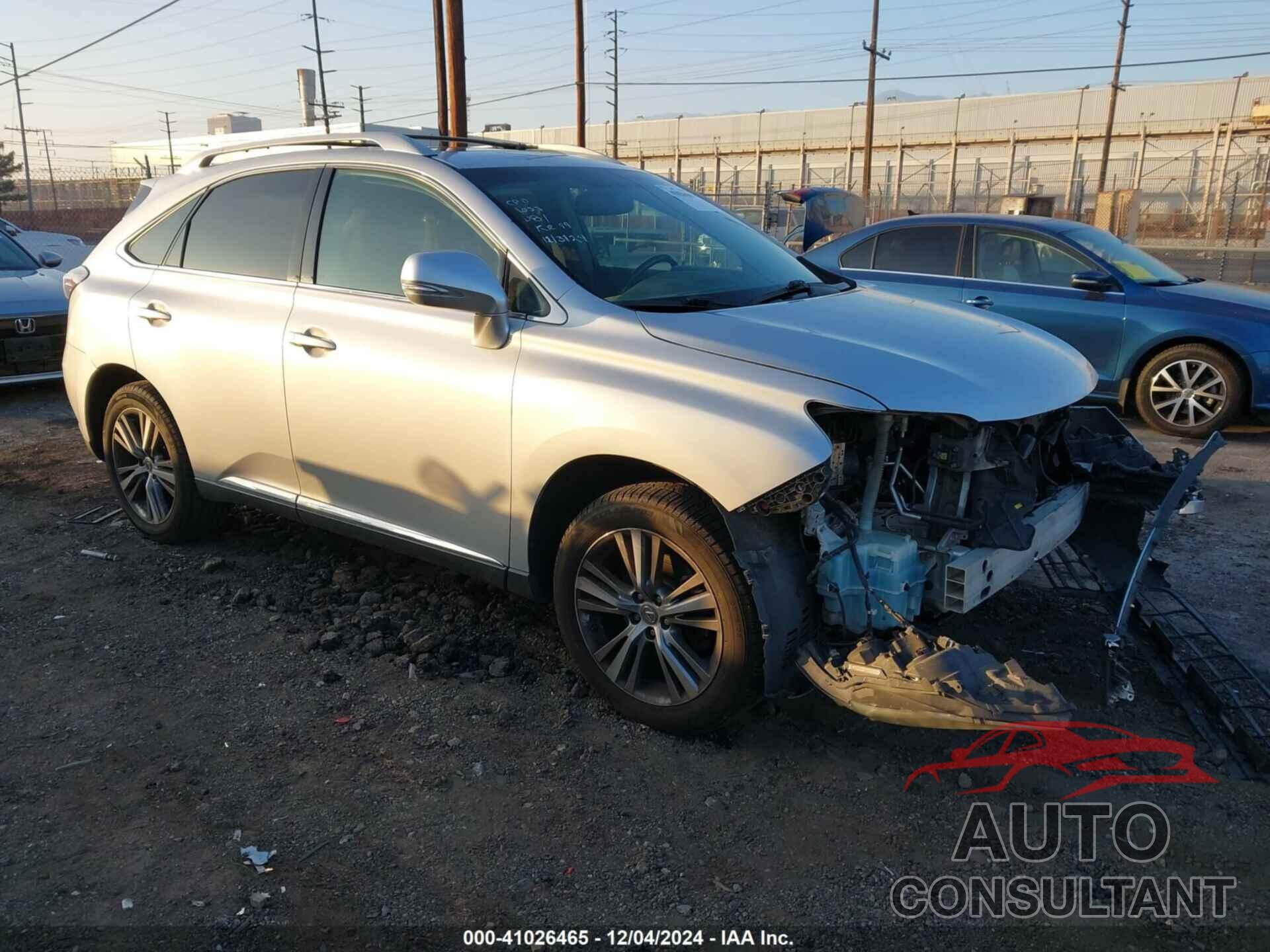 LEXUS RX 350 2015 - 2T2ZK1BA9FC194938