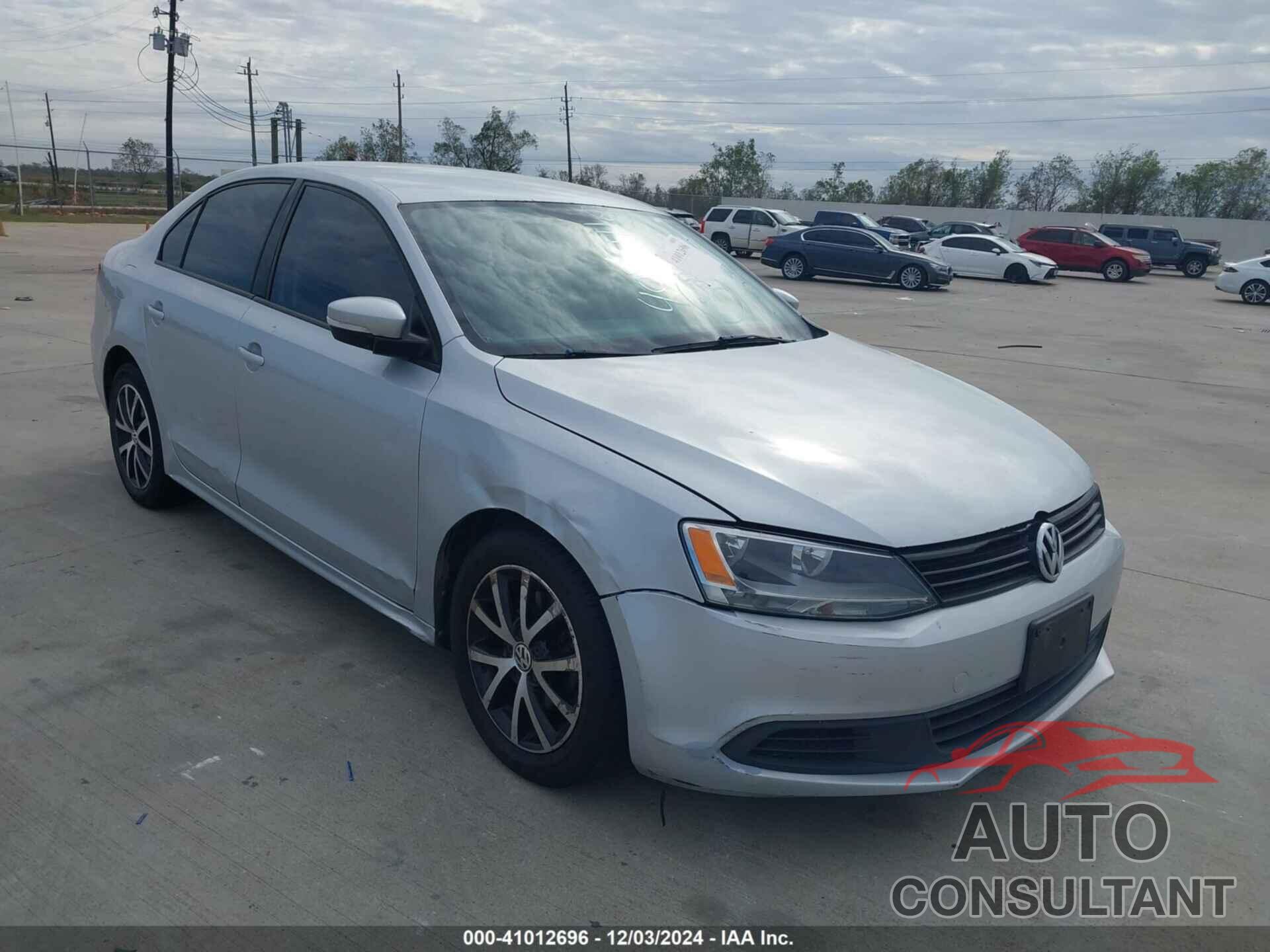 VOLKSWAGEN JETTA 2012 - 3VWDP7AJ2CM310386