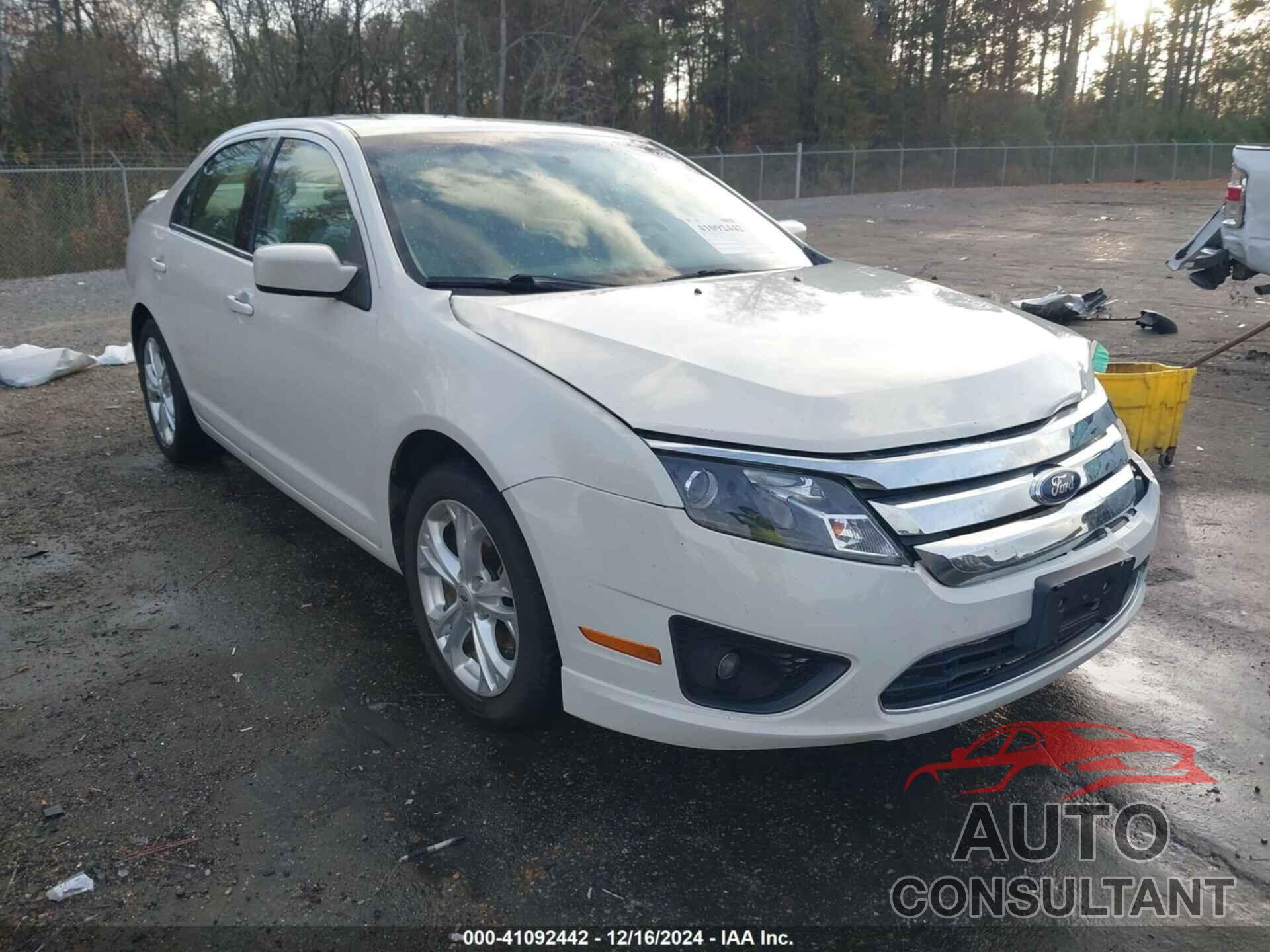 FORD FUSION 2012 - 3FAHP0HGXCR235113