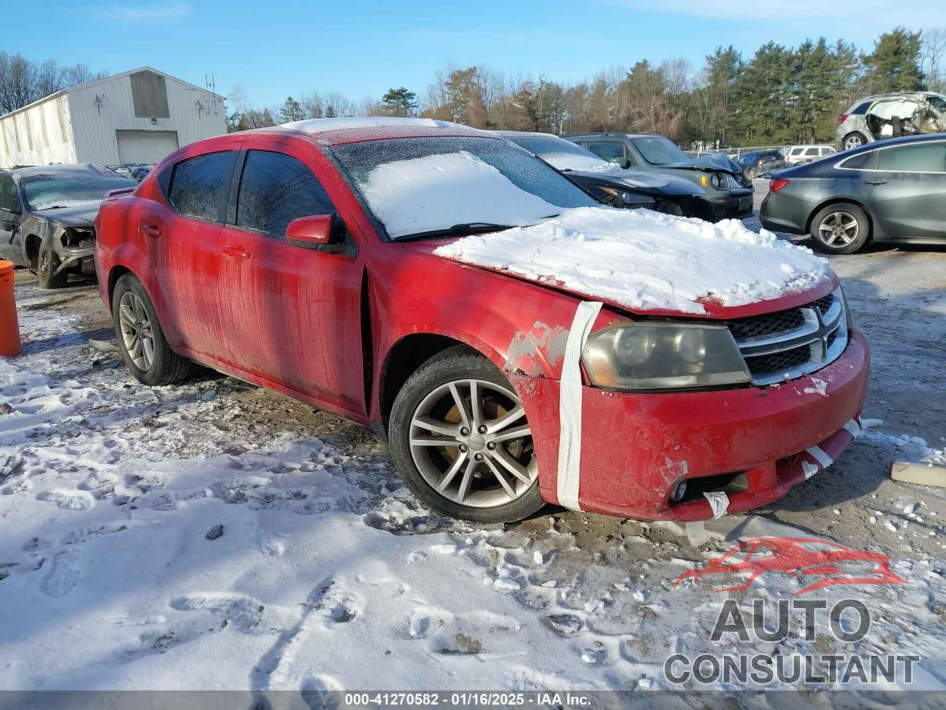 DODGE AVENGER 2014 - 1C3CDZCGXEN160299