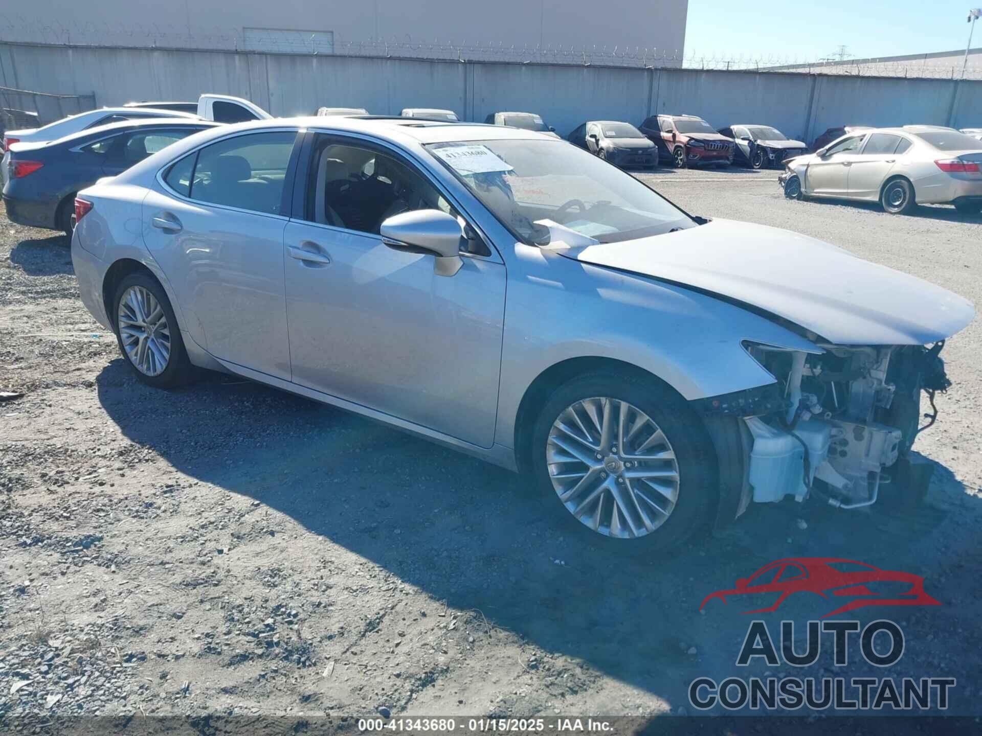 LEXUS ES 350 2015 - JTHBK1GG0F2186243