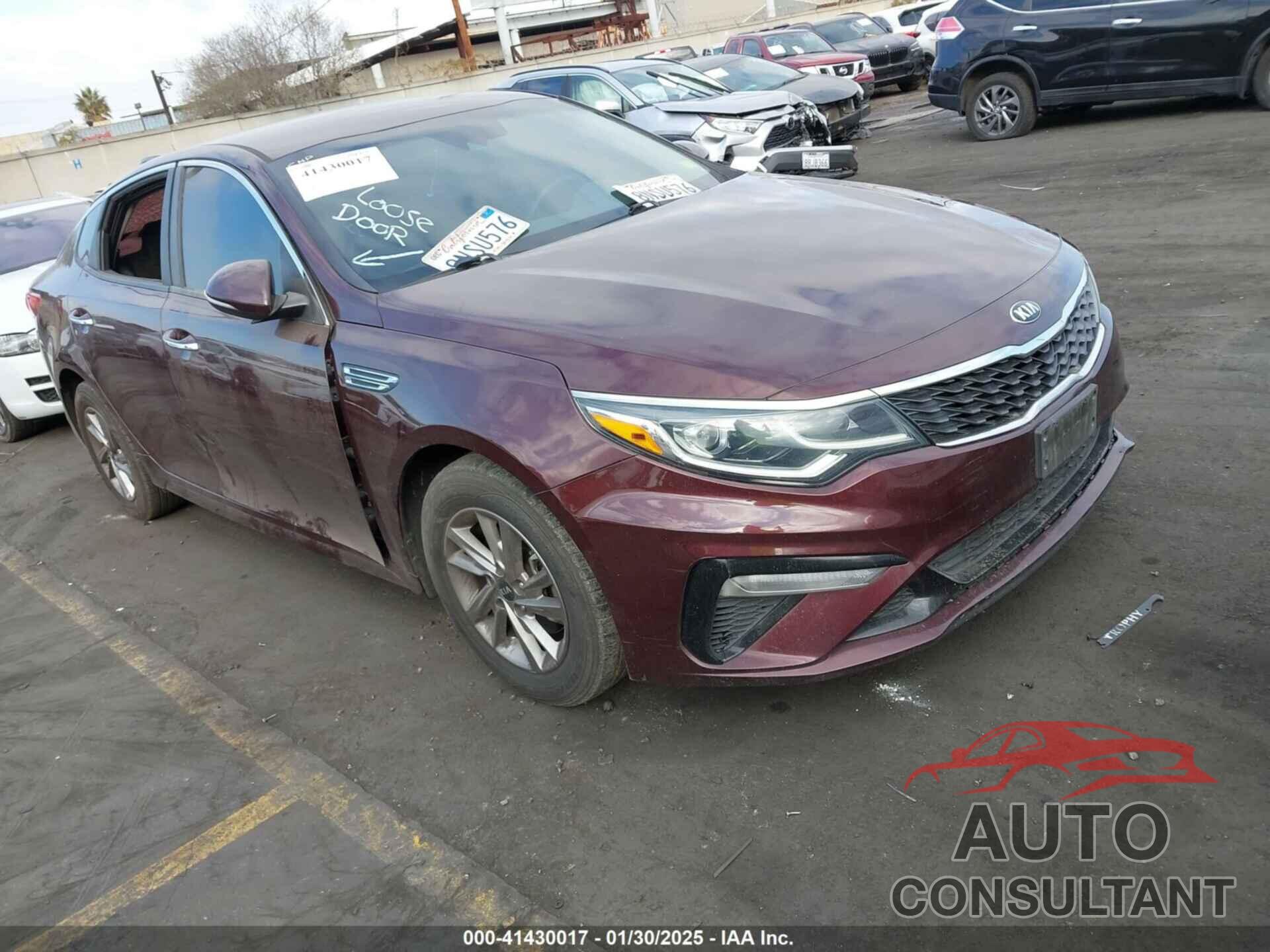 KIA OPTIMA 2020 - 5XXGT4L36LG400506