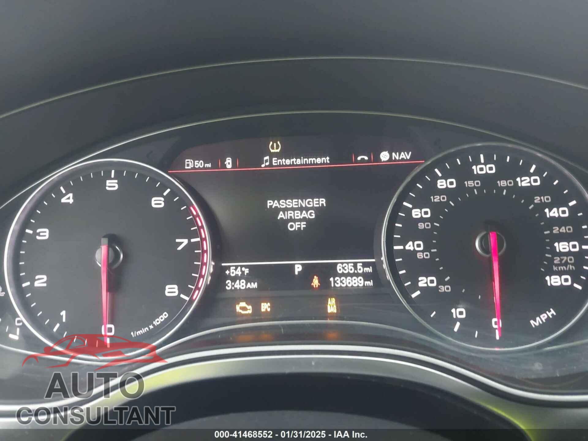 AUDI A6 2012 - WAUBGAFC8CN009416