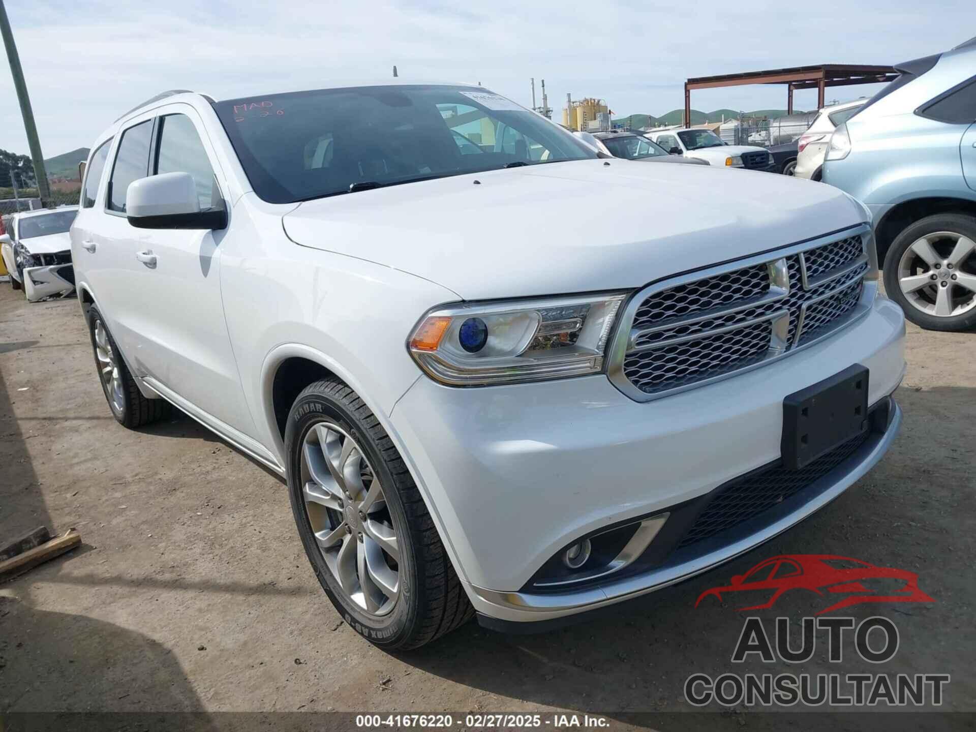 DODGE DURANGO 2018 - 1C4RDHAG1JC384960