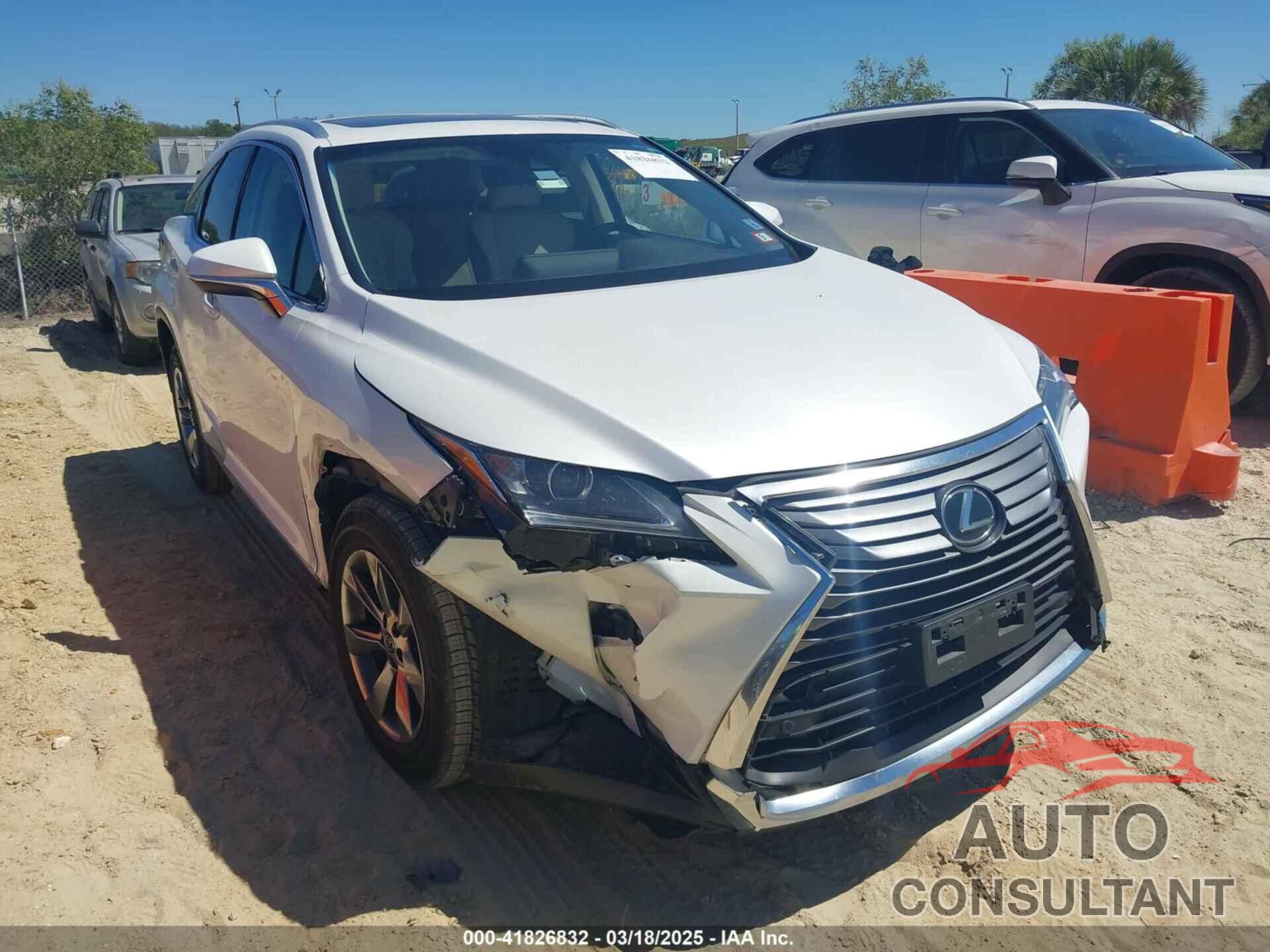 LEXUS RX 350 2018 - JTJBZMCA0J2035439