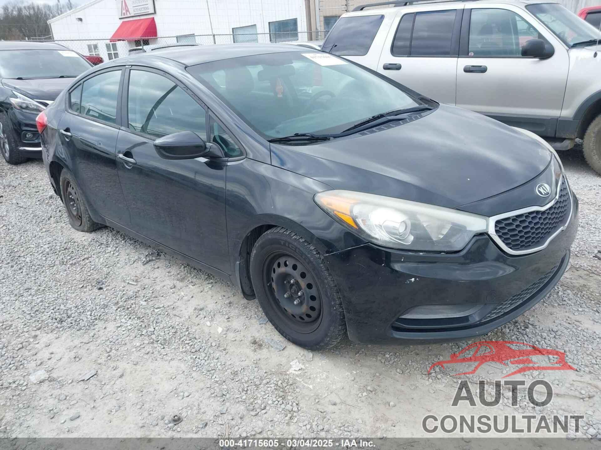 KIA FORTE 2015 - KNAFK4A60F5337758