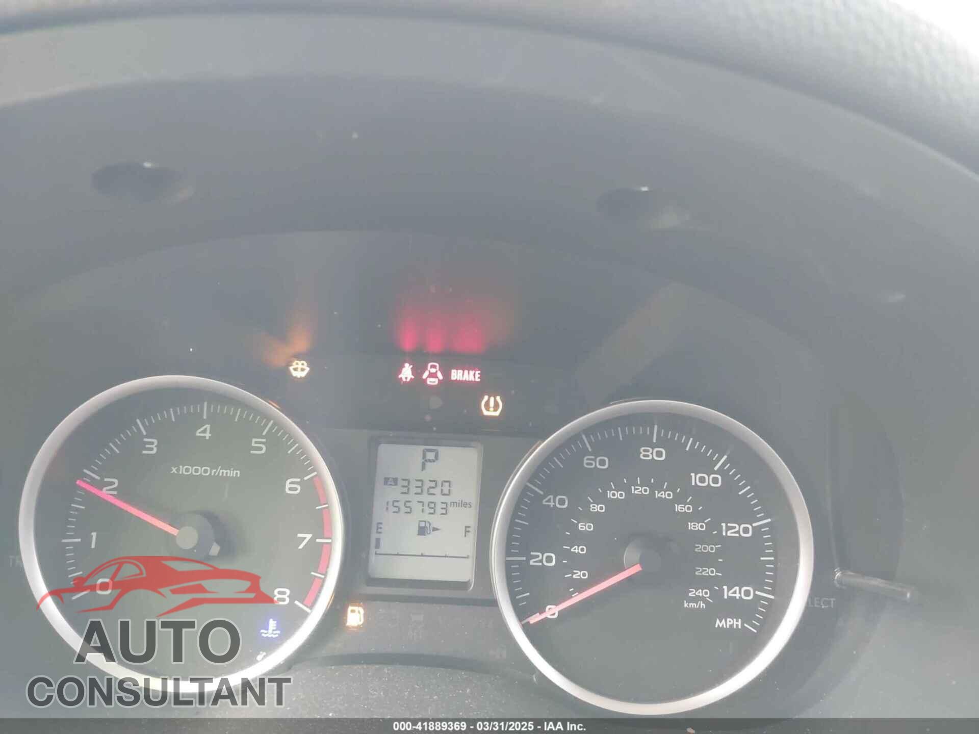 SUBARU FORESTER 2015 - JF2SJAAC5FH841134