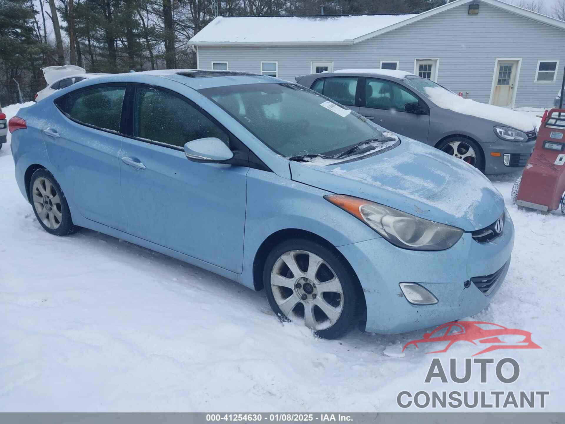 HYUNDAI ELANTRA 2011 - KMHDH4AE3BU110365