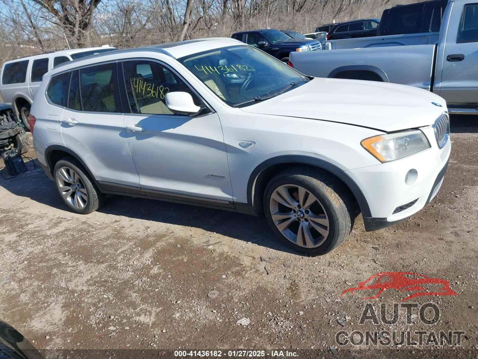 BMW X3 2011 - 5UXWX7C50BL731582