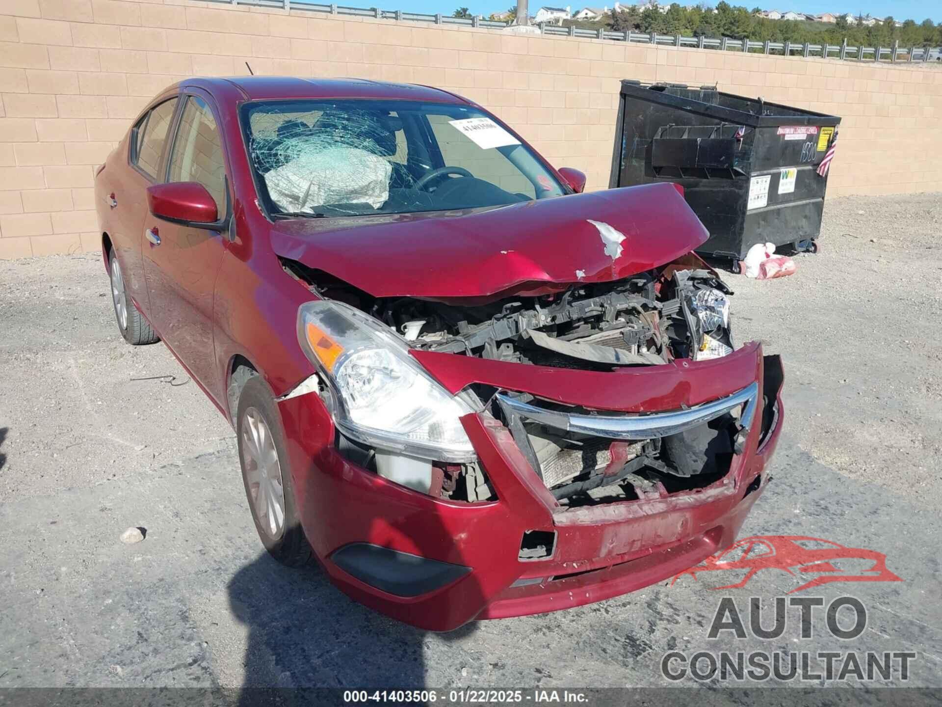 NISSAN VERSA 2018 - 3N1CN7AP2JL874408
