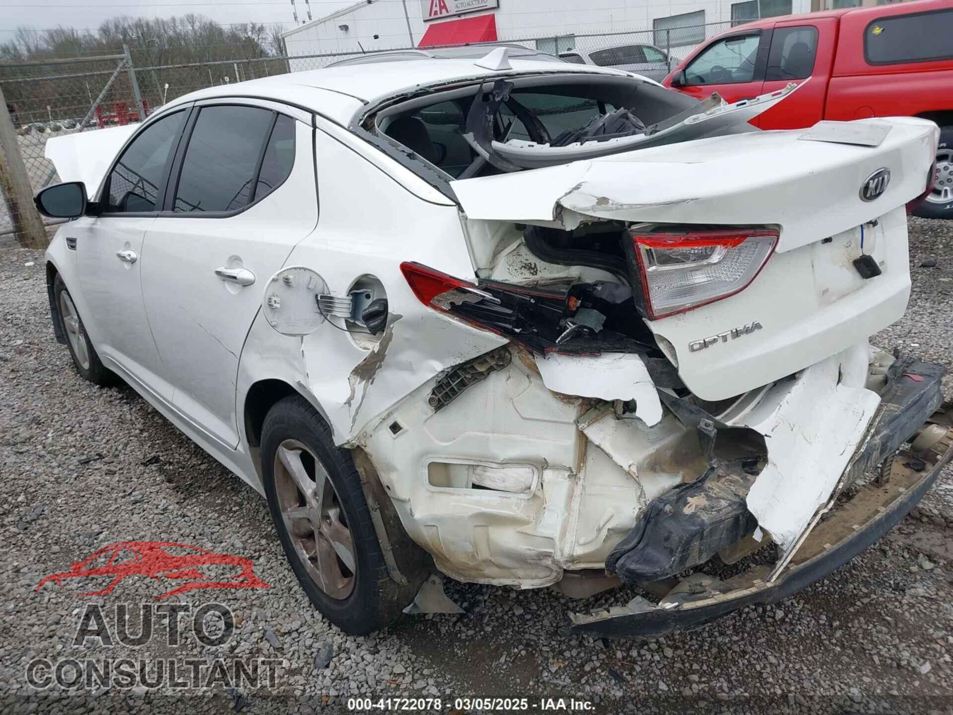KIA OPTIMA 2015 - KNAGM4A75F5559638
