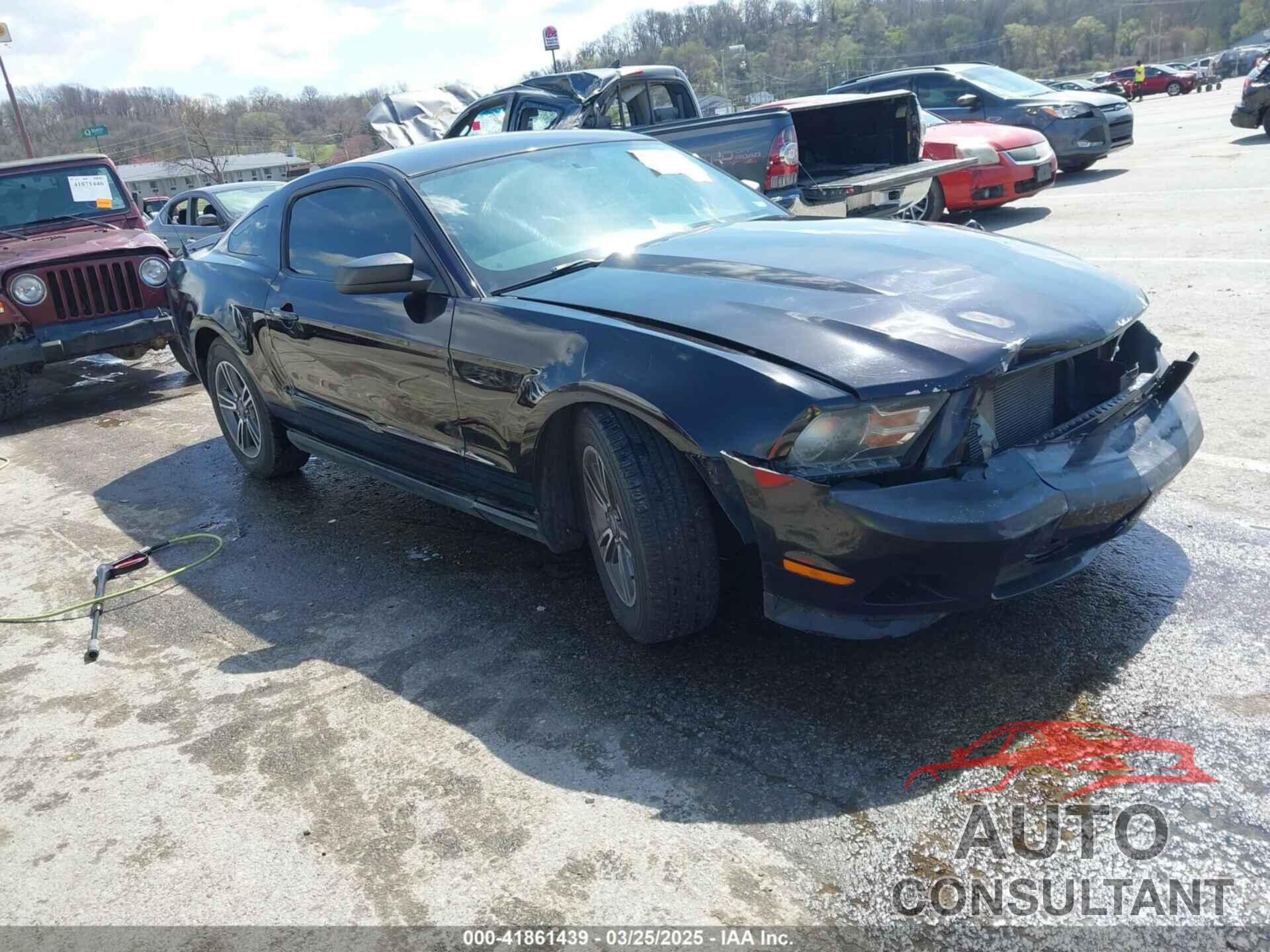 FORD MUSTANG 2012 - 1ZVBP8AM9C5211013