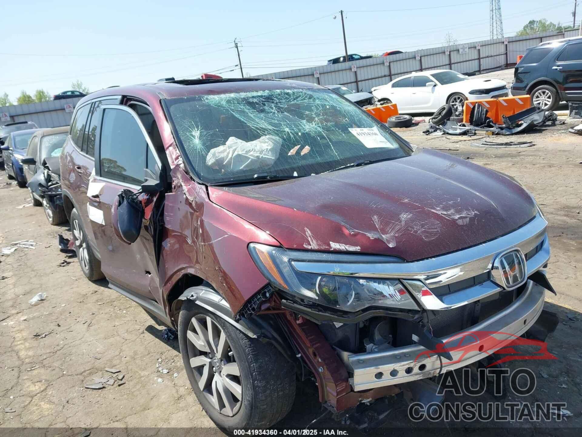 HONDA PILOT 2021 - 5FNYF5H56MB012112