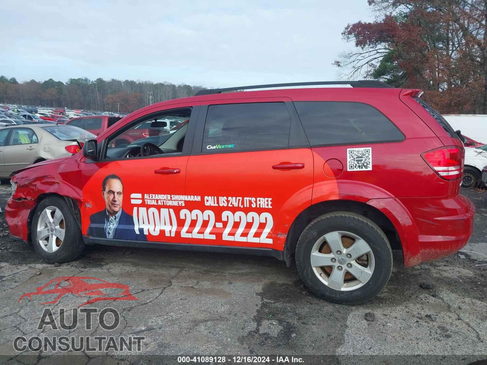 DODGE JOURNEY 2017 - 3C4PDCAB6HT557157