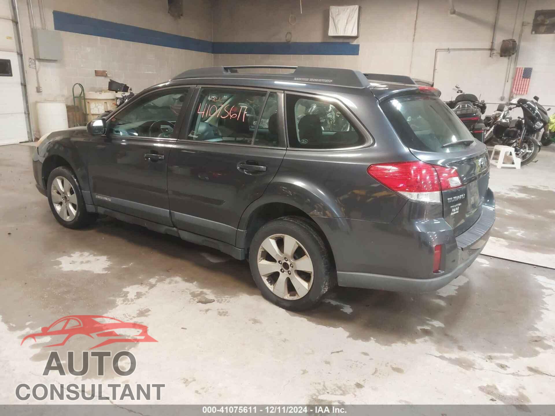 SUBARU OUTBACK 2012 - 4S4BRBAC7C3295552