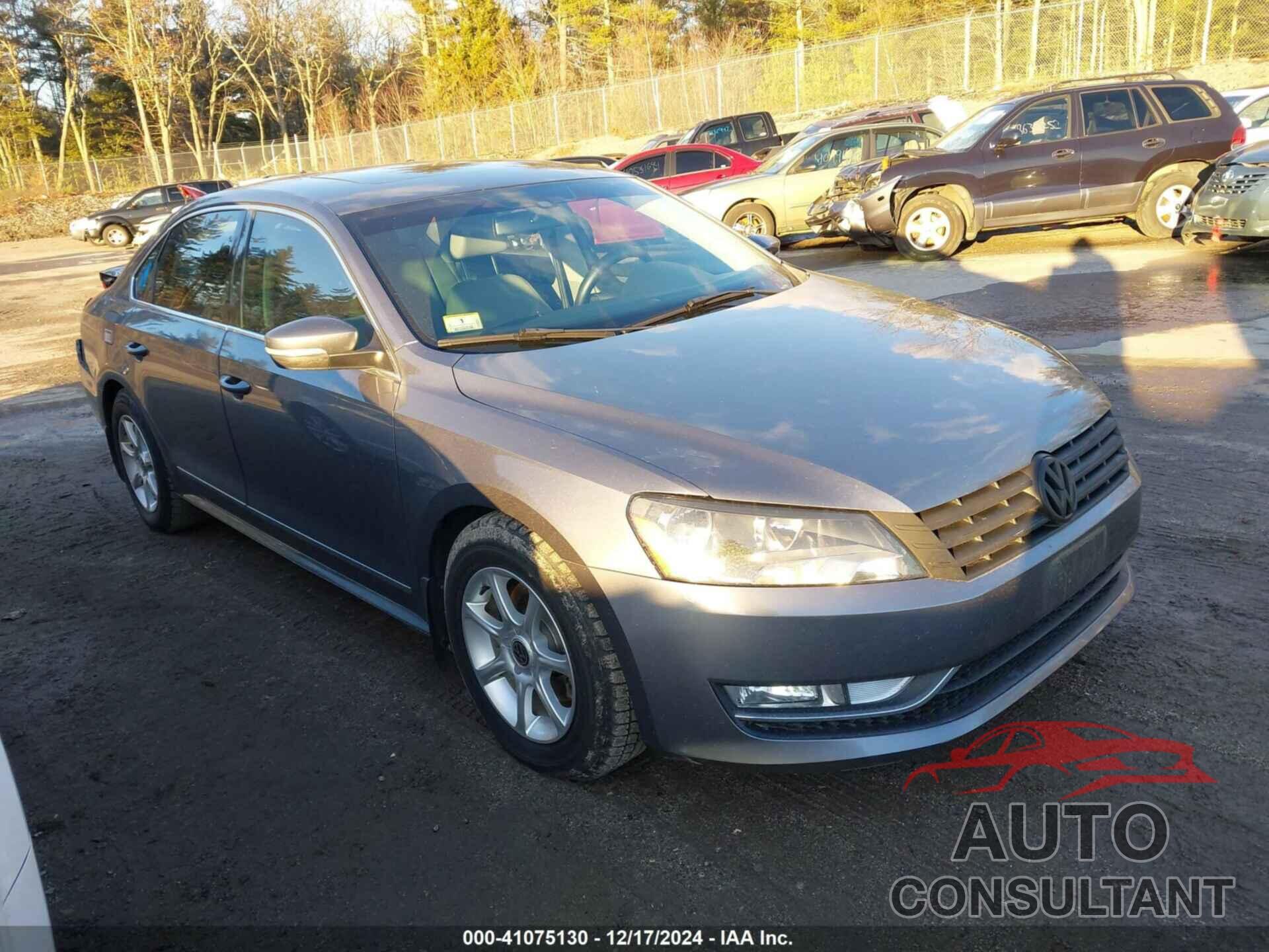 VOLKSWAGEN PASSAT 2014 - 1VWBN7A37EC091475