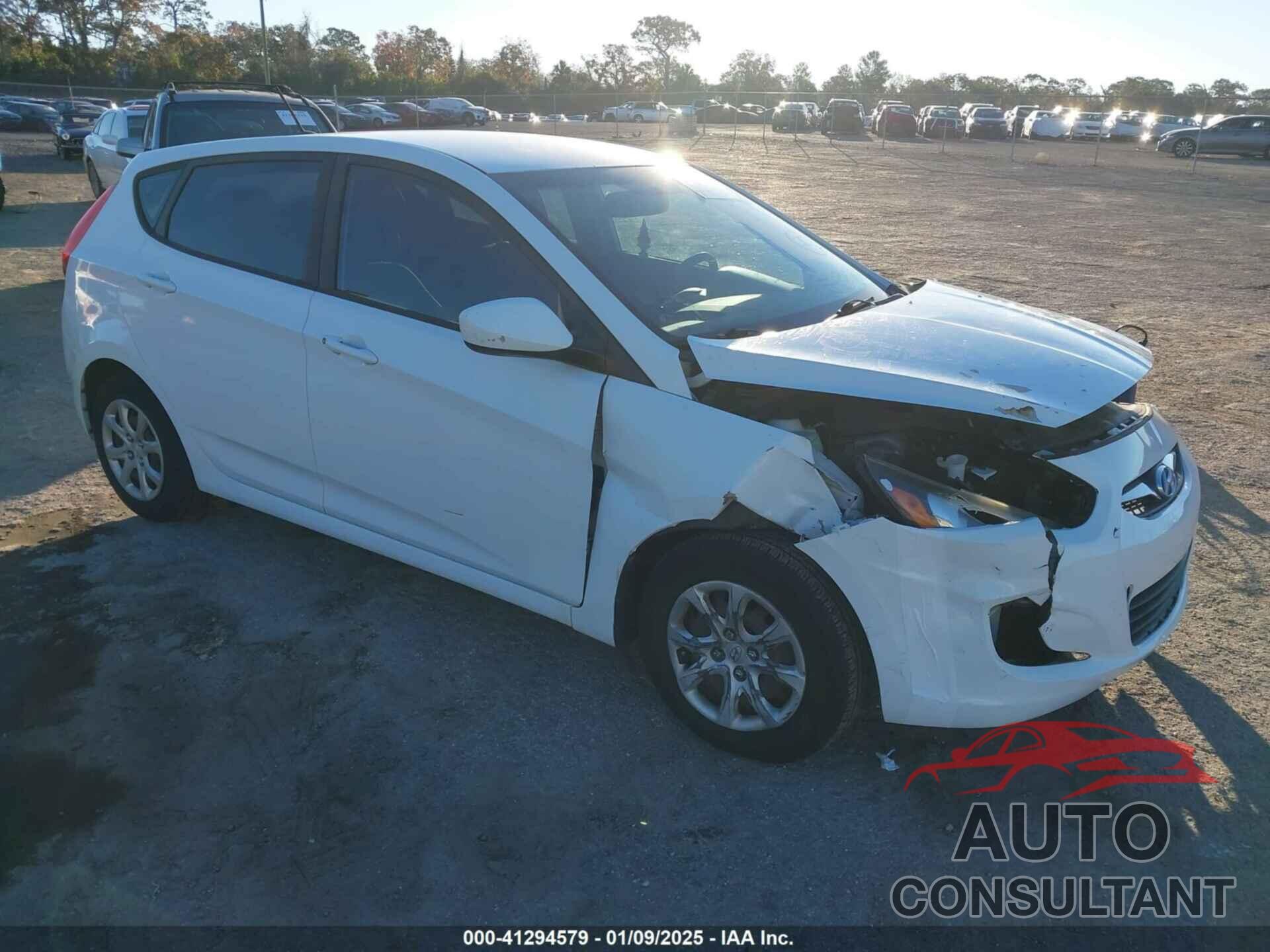 HYUNDAI ACCENT 2013 - KMHCT5AE8DU094070