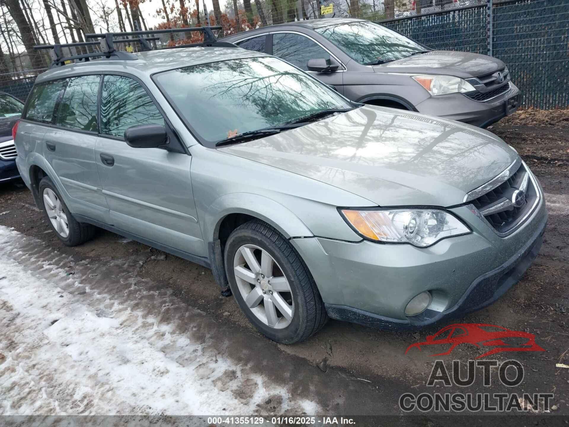 SUBARU OUTBACK 2009 - 4S4BP61C297332716