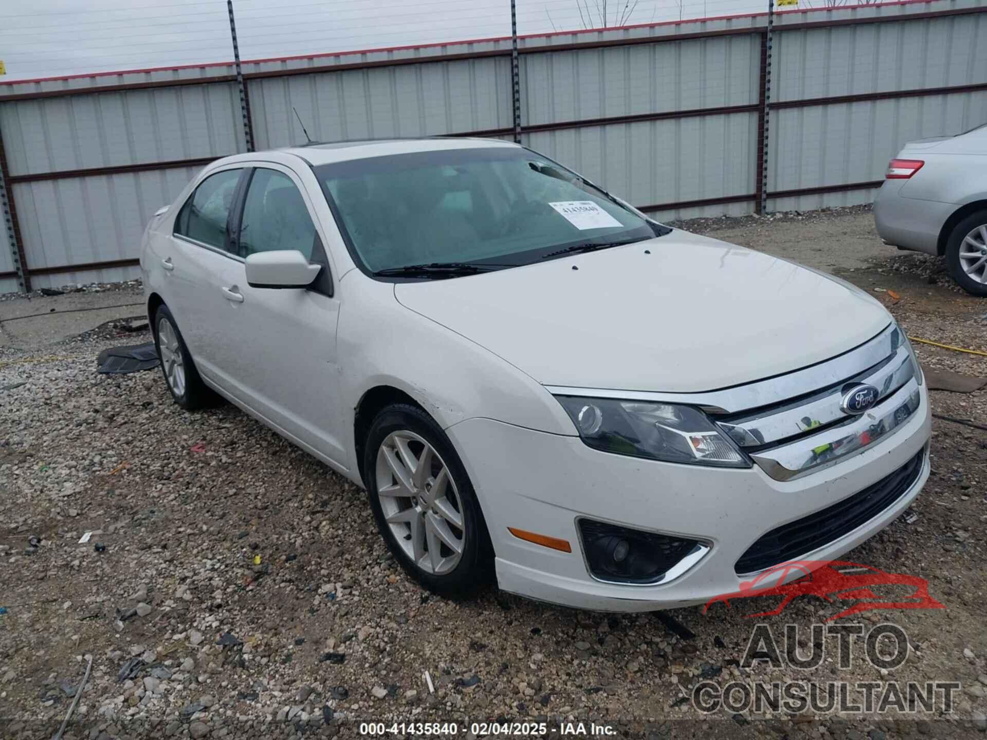 FORD FUSION 2012 - 3FAHP0JG0CR353293