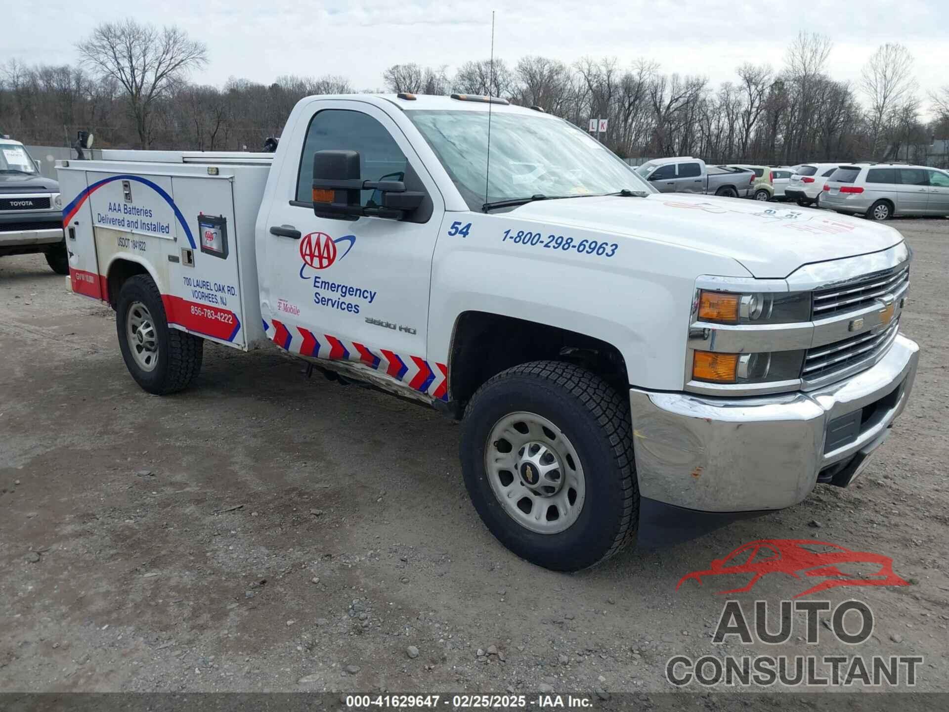 CHEVROLET SILVERADO 3500HD 2017 - 1GC0KYEG4HZ401007