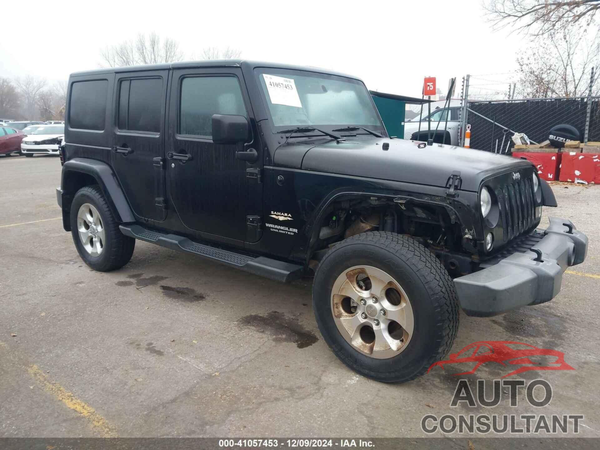 JEEP WRANGLER UNLIMITED 2014 - 1C4BJWEG7EL252011