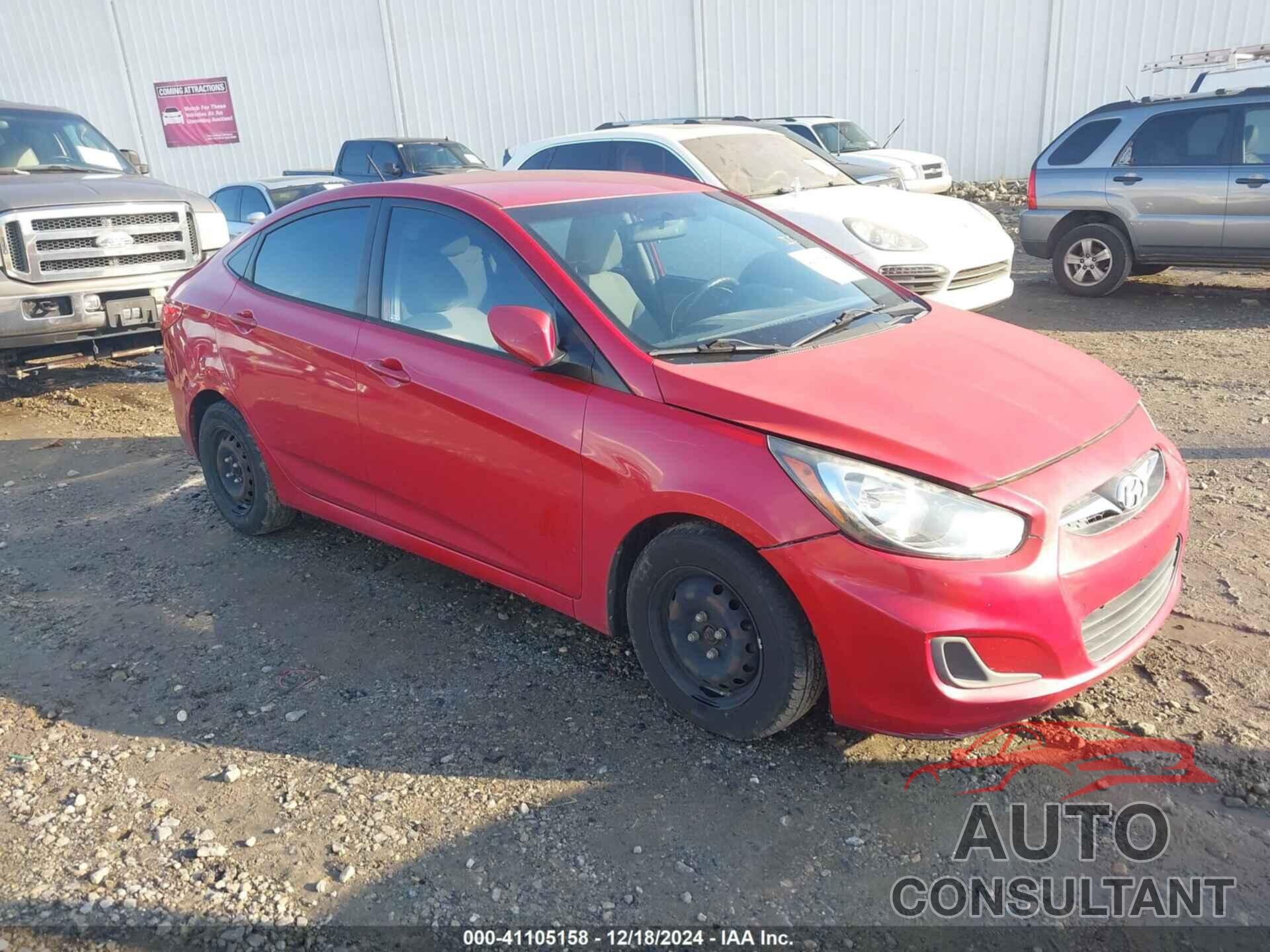 HYUNDAI ACCENT 2014 - KMHCT4AE3EU691963