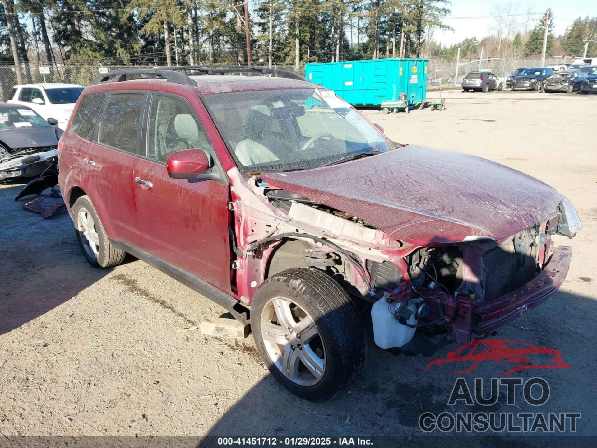 SUBARU FORESTER 2010 - JF2SH6CC1AH901165