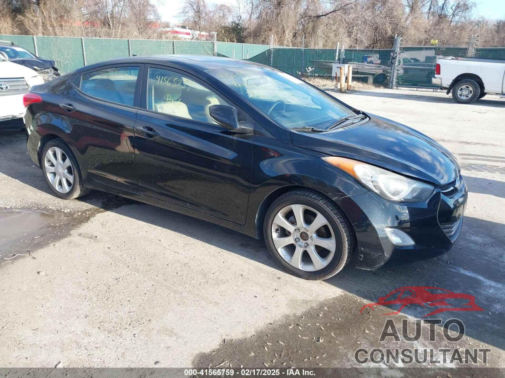 HYUNDAI ELANTRA 2011 - 5NPDH4AE5BH076198