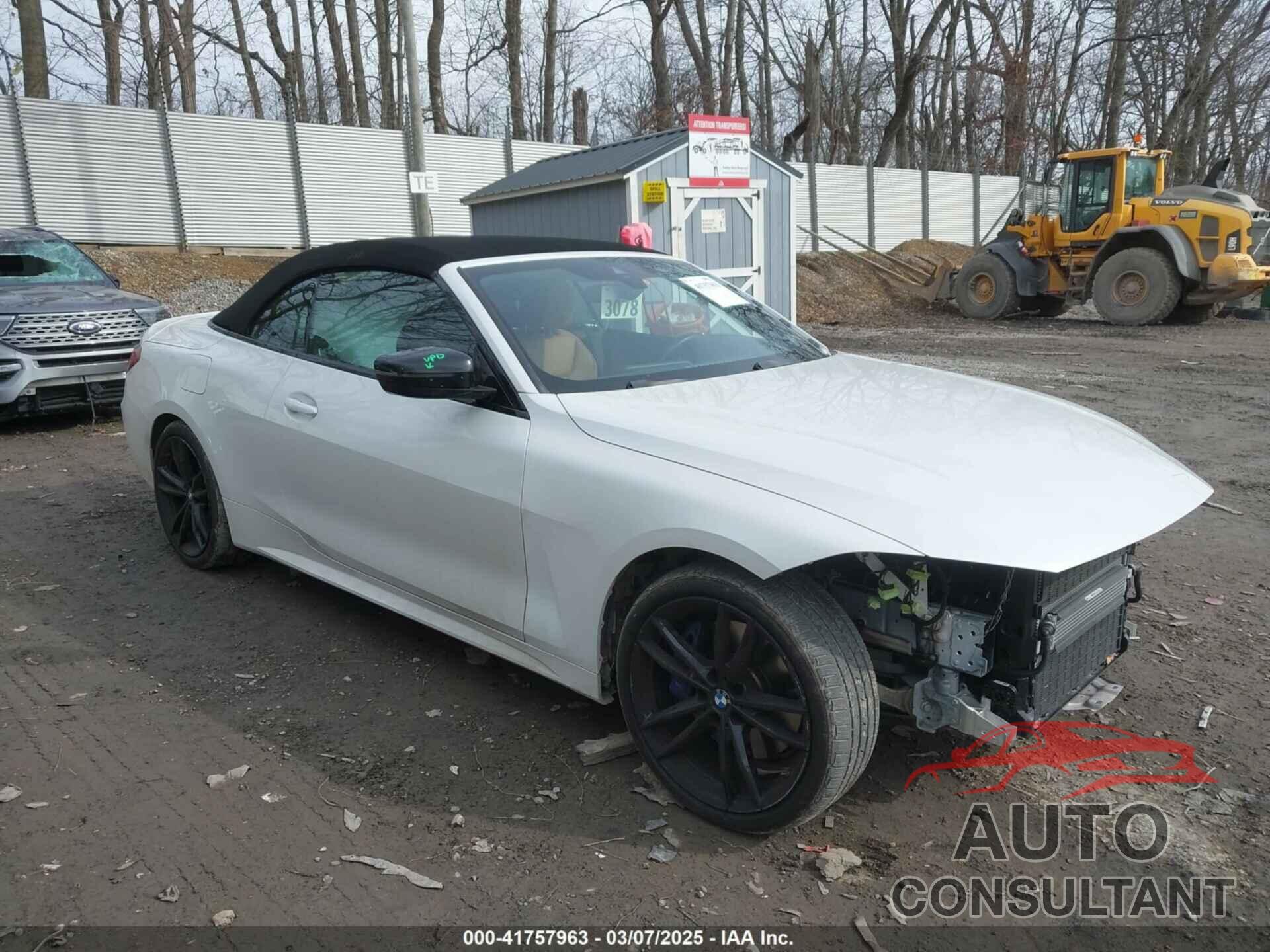 BMW 430I 2022 - WBA43AT07NCK11662
