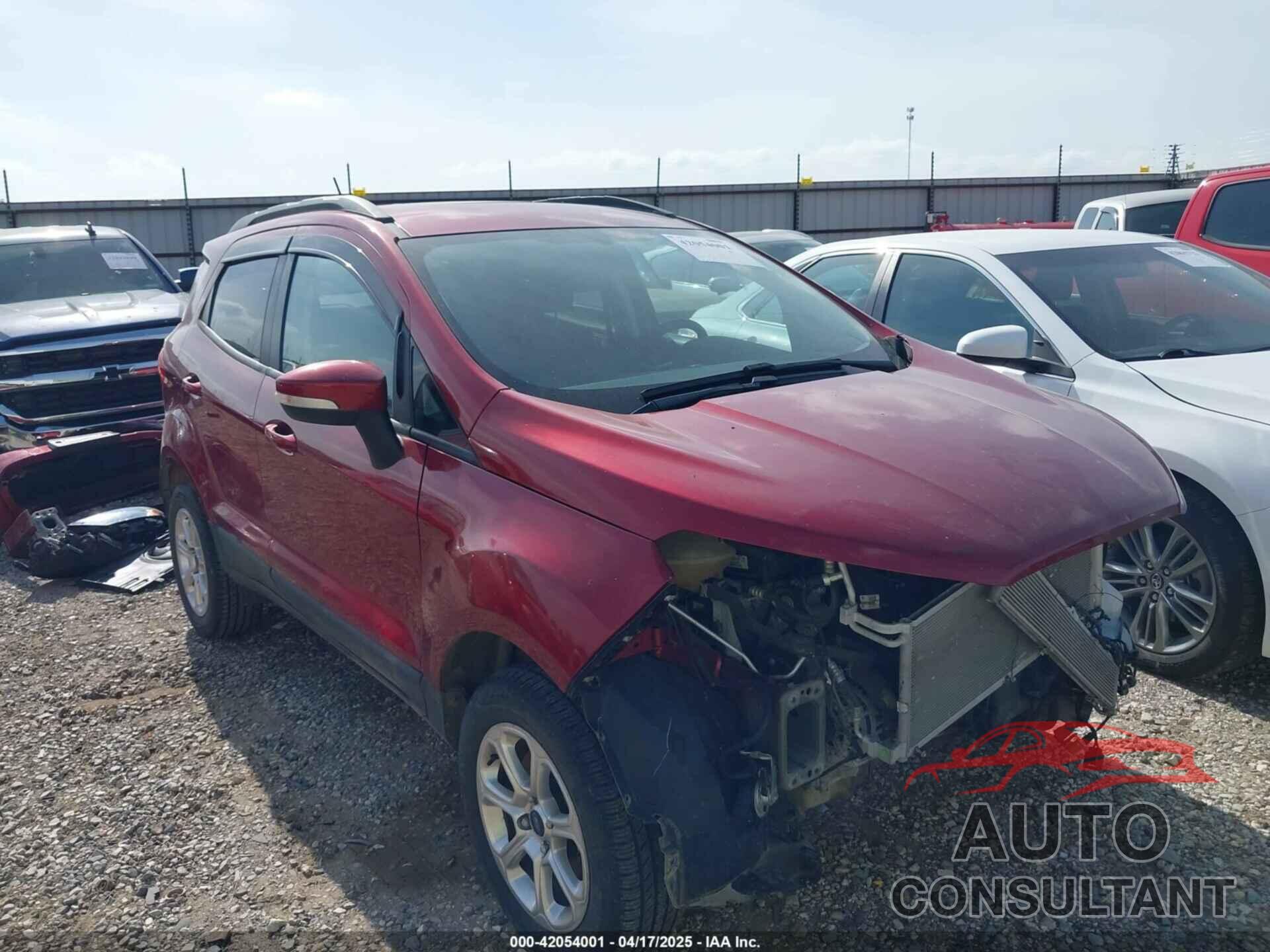 FORD ECOSPORT 2018 - MAJ6P1ULXJC207579