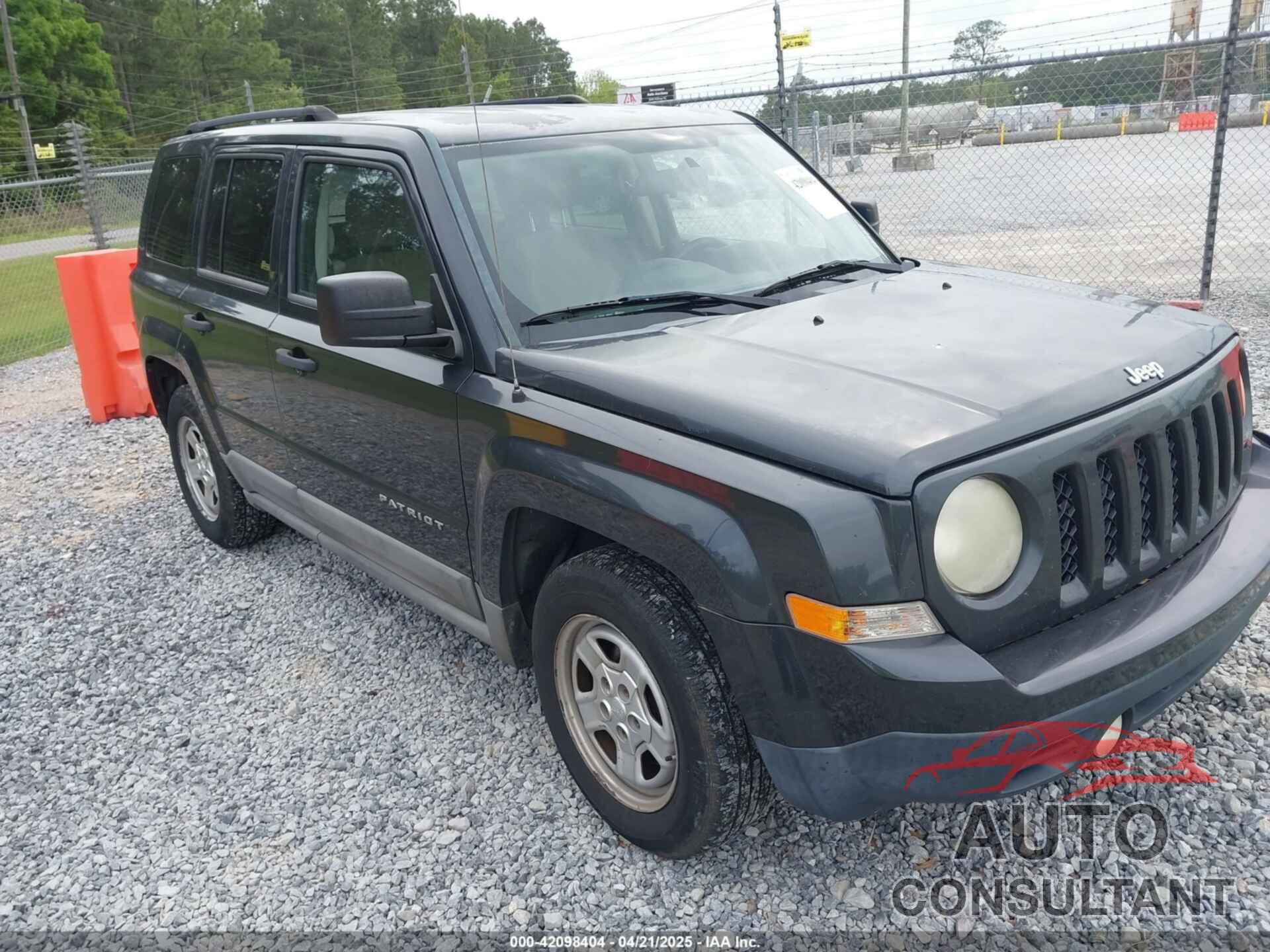 JEEP PATRIOT 2011 - 1J4NT1GA0BD129377