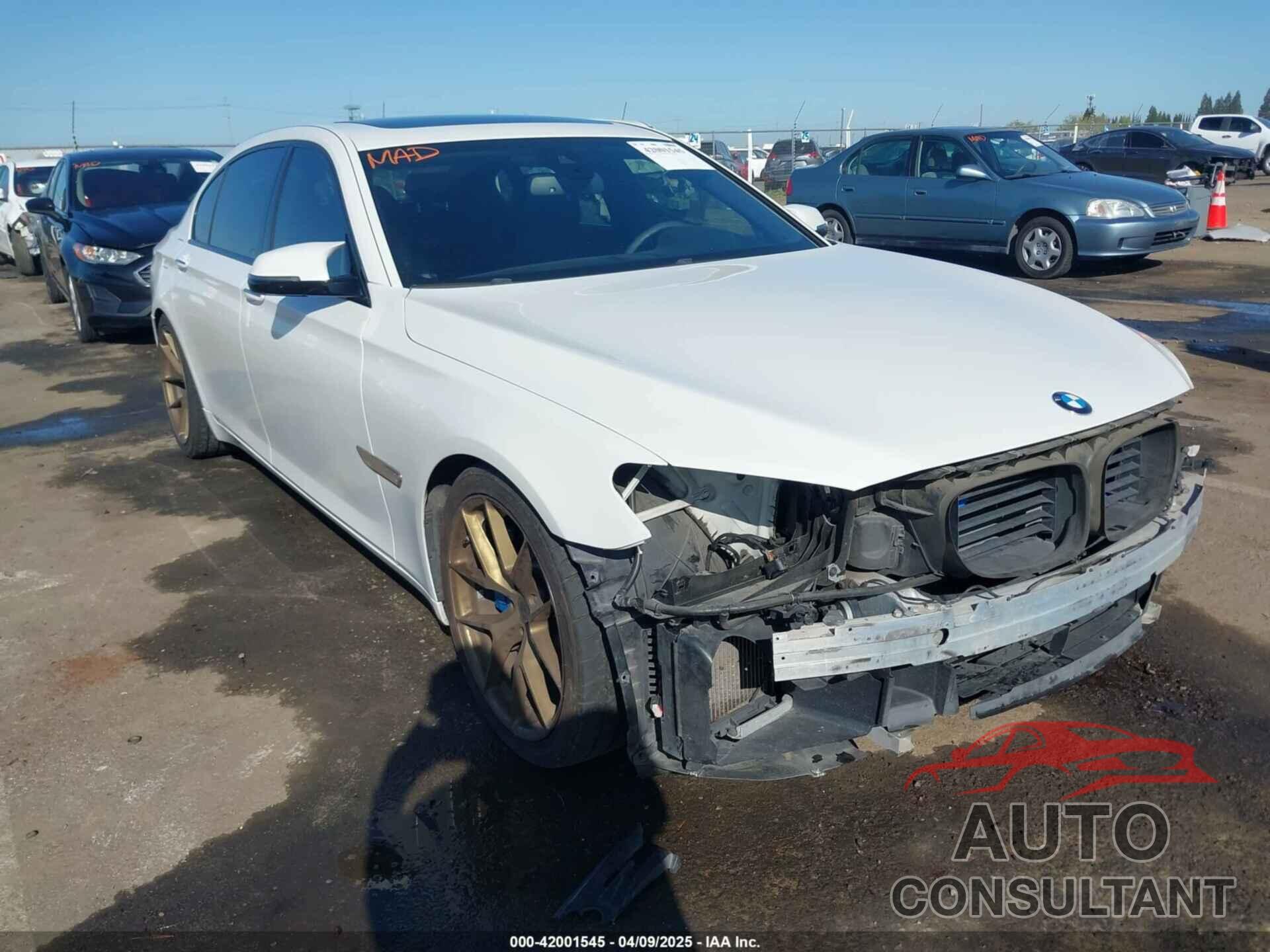 BMW 750LI 2013 - WBAYE8C50DD133220
