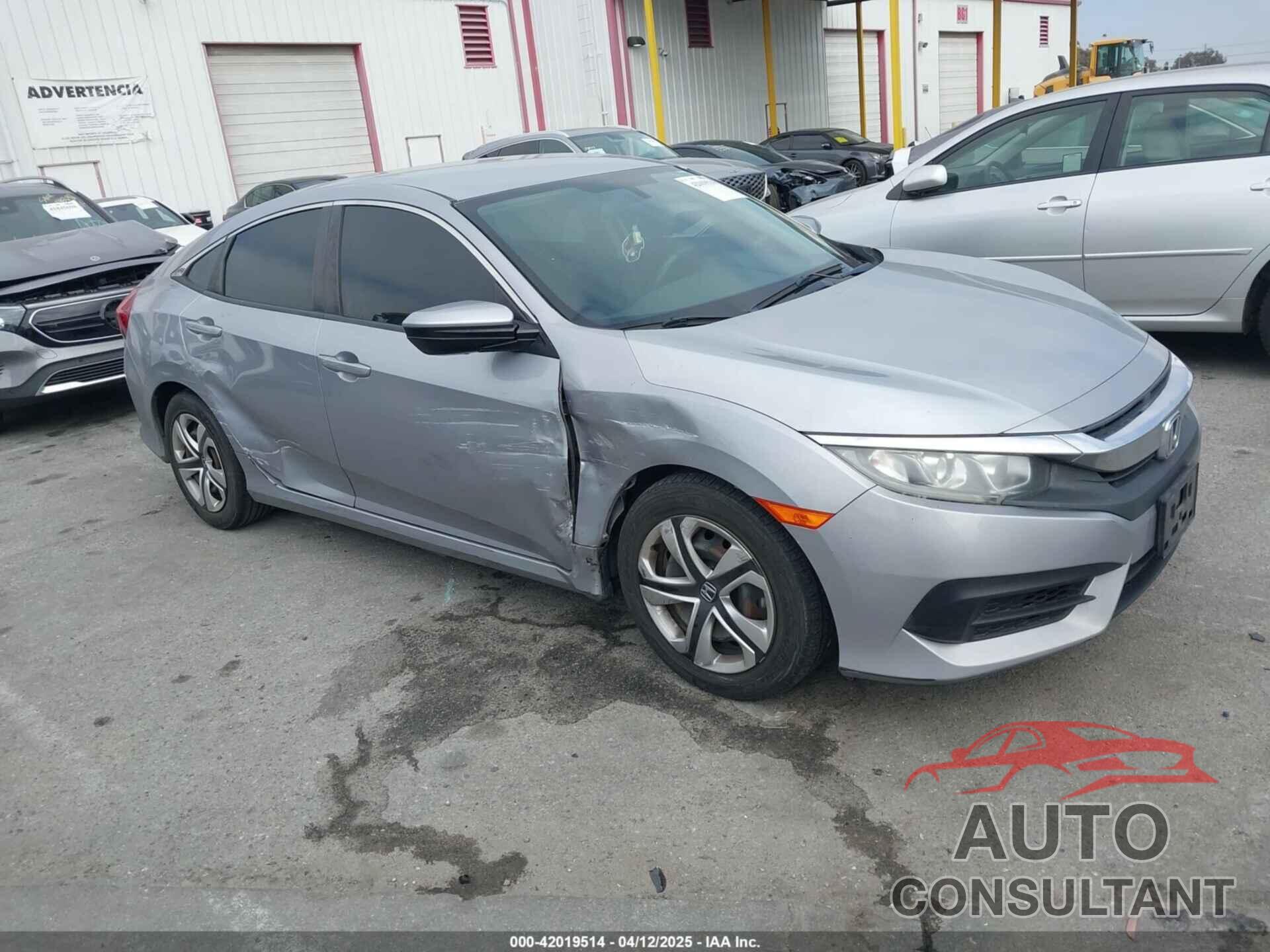 HONDA CIVIC 2018 - 2HGFC2F51JH514065