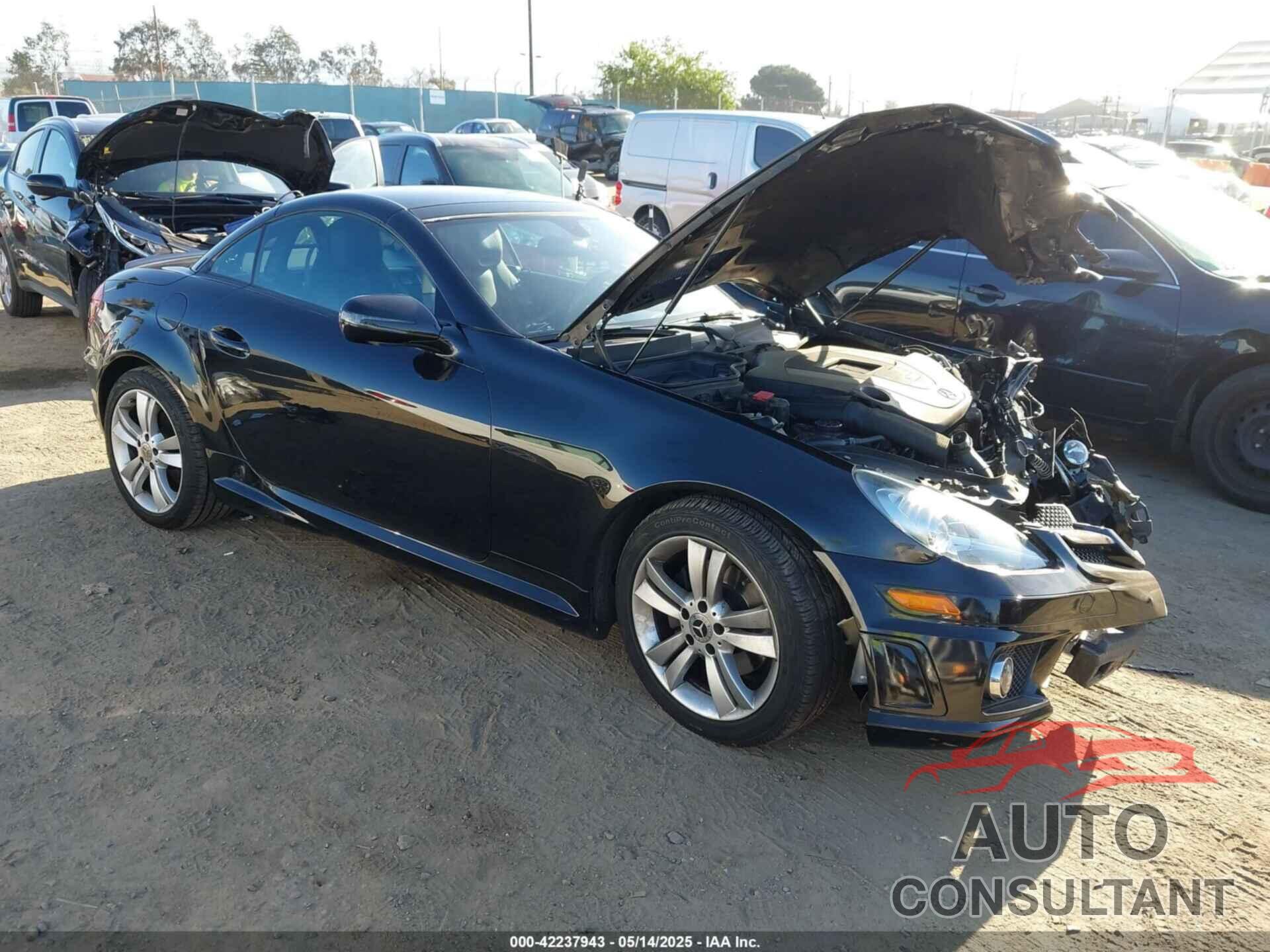 MERCEDES-BENZ SLK 300 2011 - WDBWK5EA0BF236164