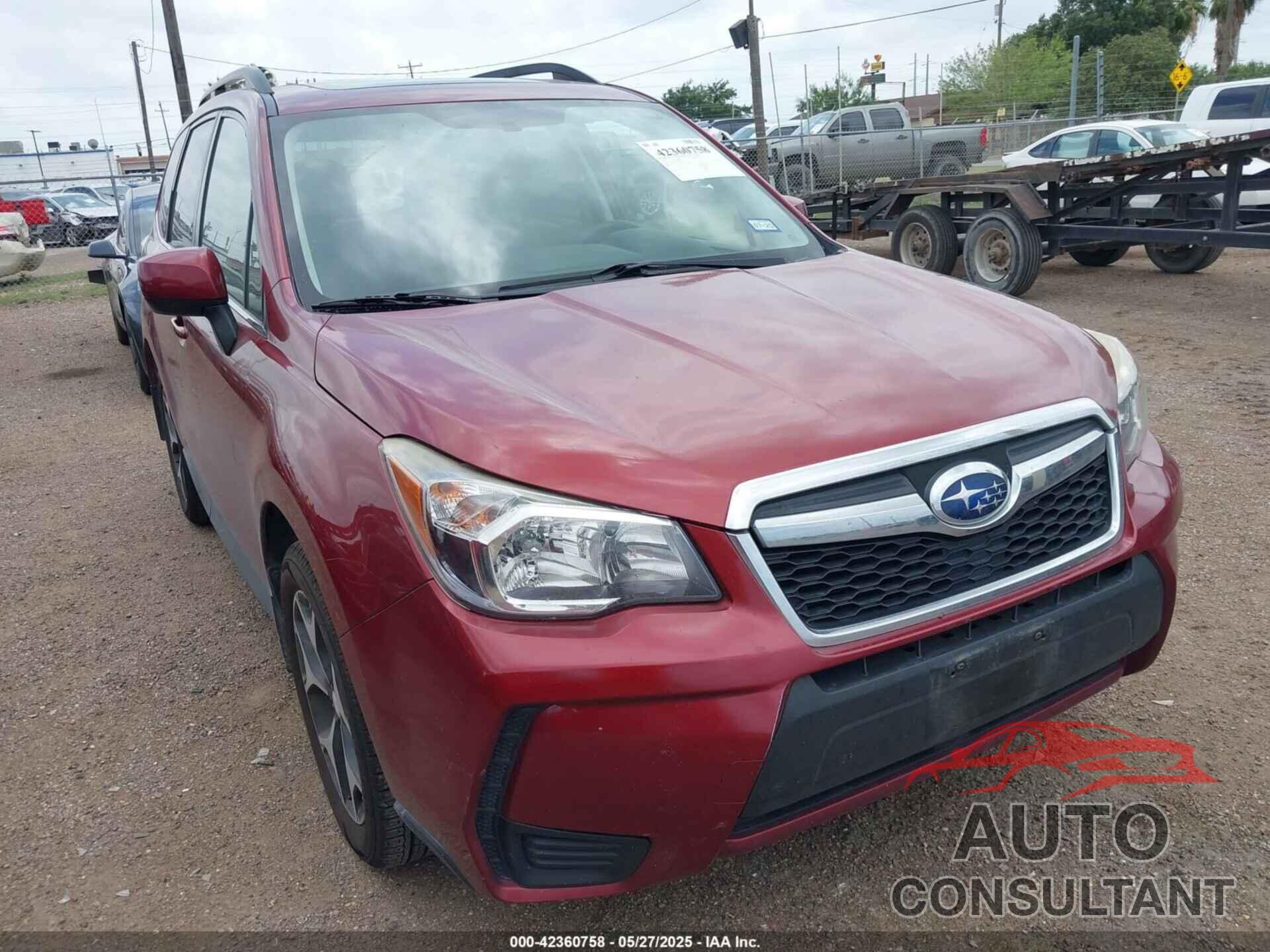 SUBARU FORESTER 2016 - JF2SJGDC1GH546211