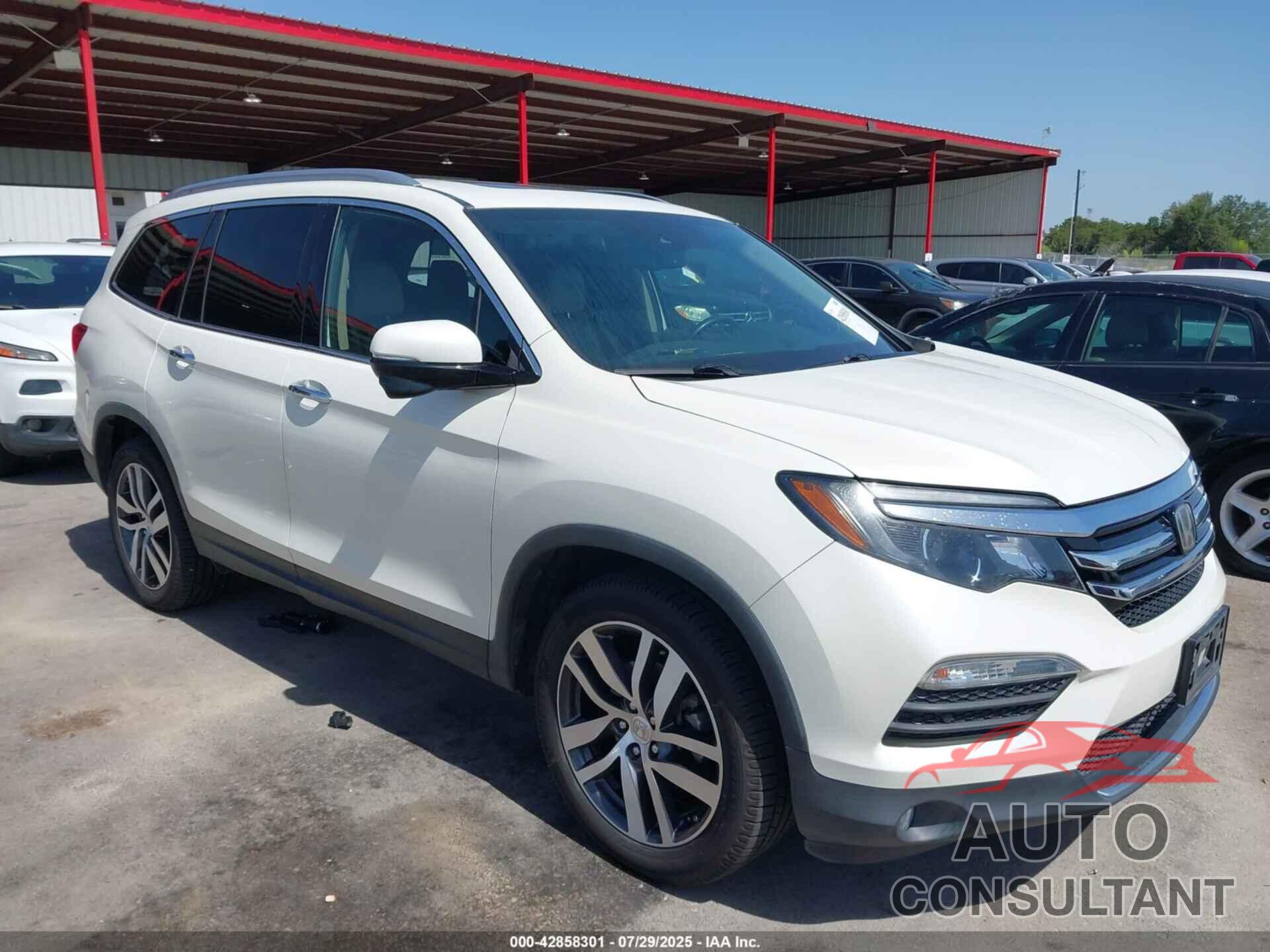 HONDA PILOT 2017 - 5FNYF6H96HB028339
