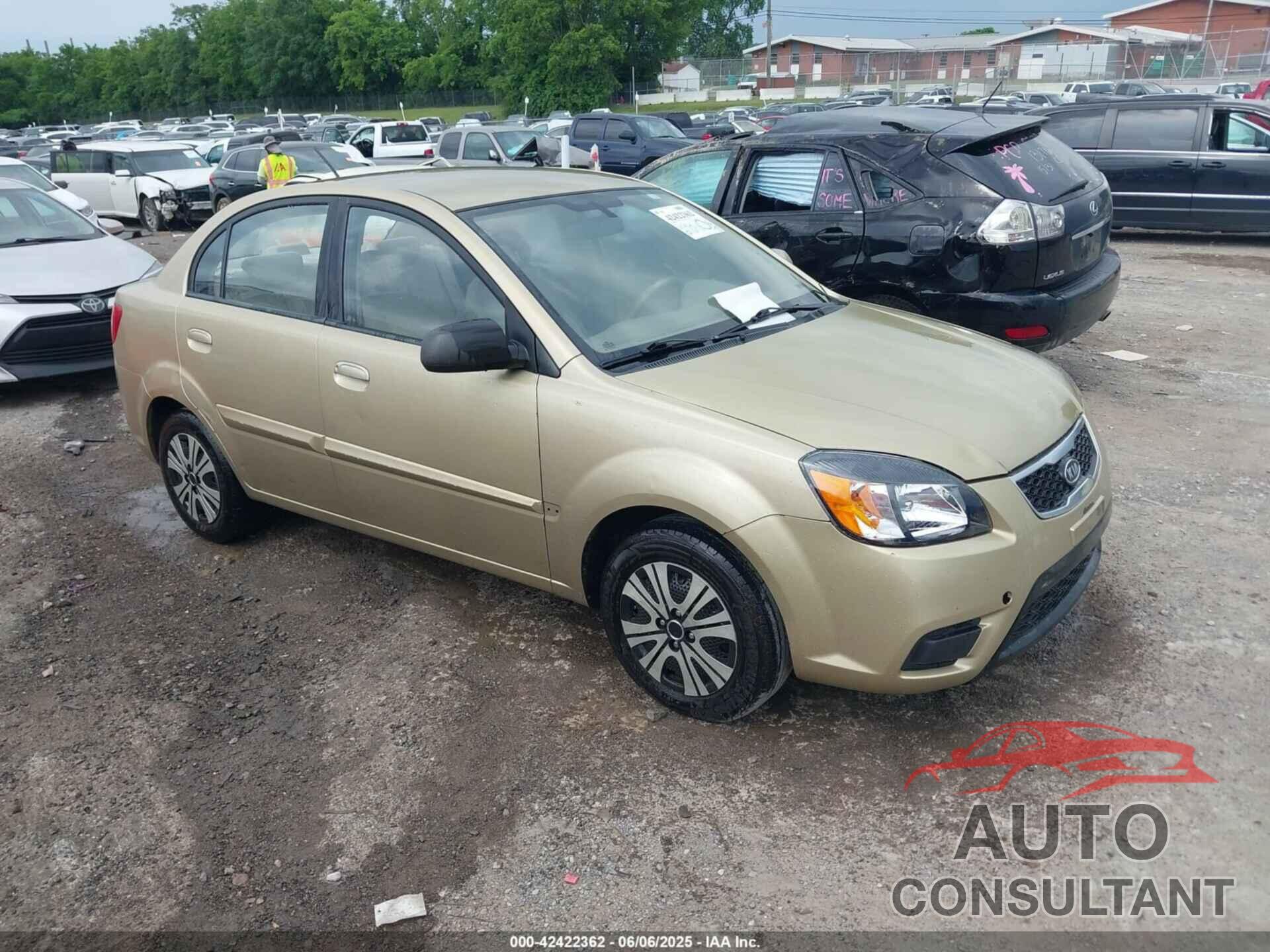 KIA RIO 2011 - KNADH4A35B6731305