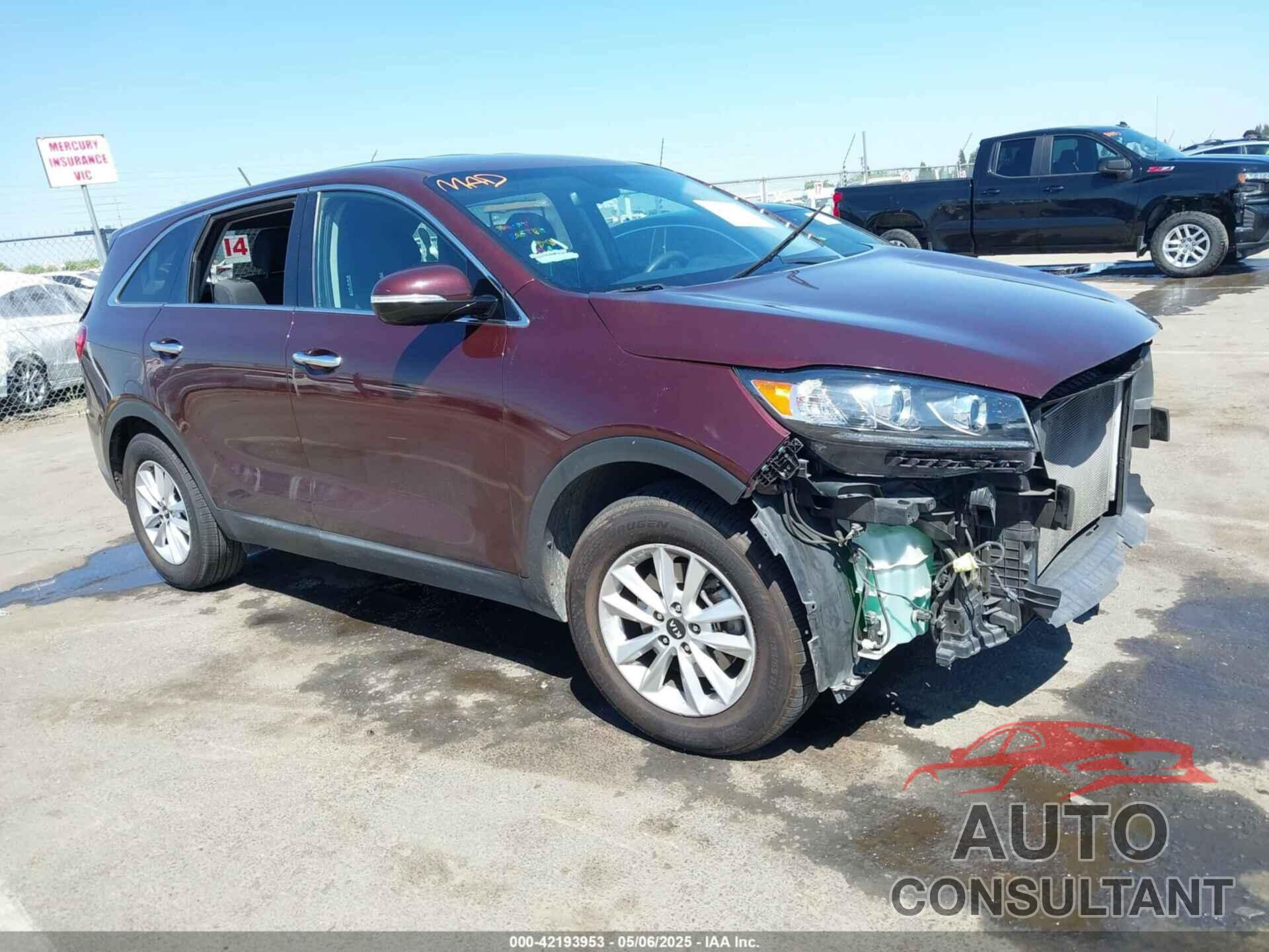 KIA SORENTO 2019 - 5XYPG4A3XKG520116