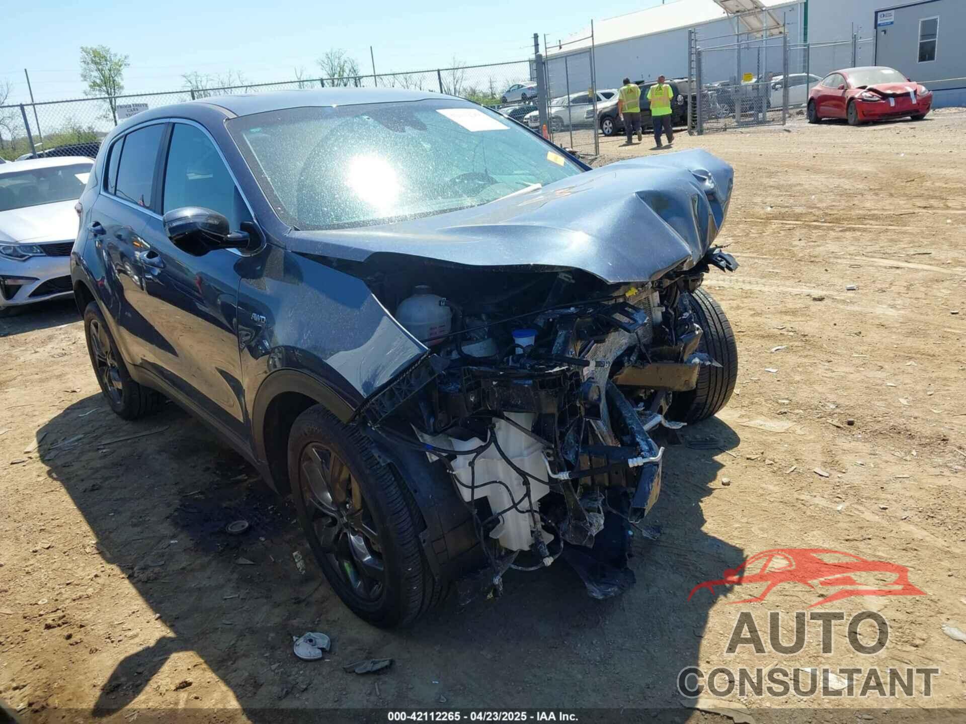 KIA SPORTAGE 2022 - KNDPMCACXN7022924