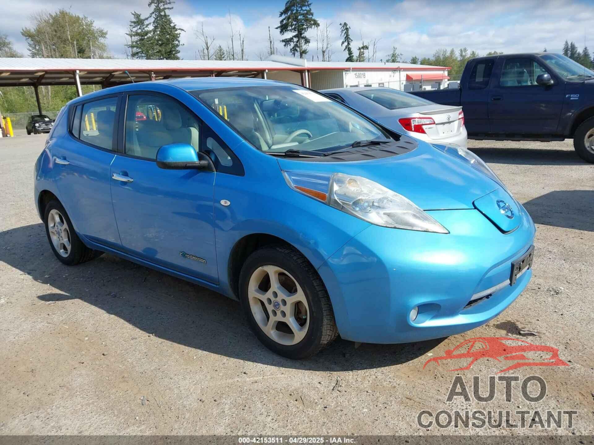 NISSAN LEAF 2011 - JN1AZ0CP8BT006619