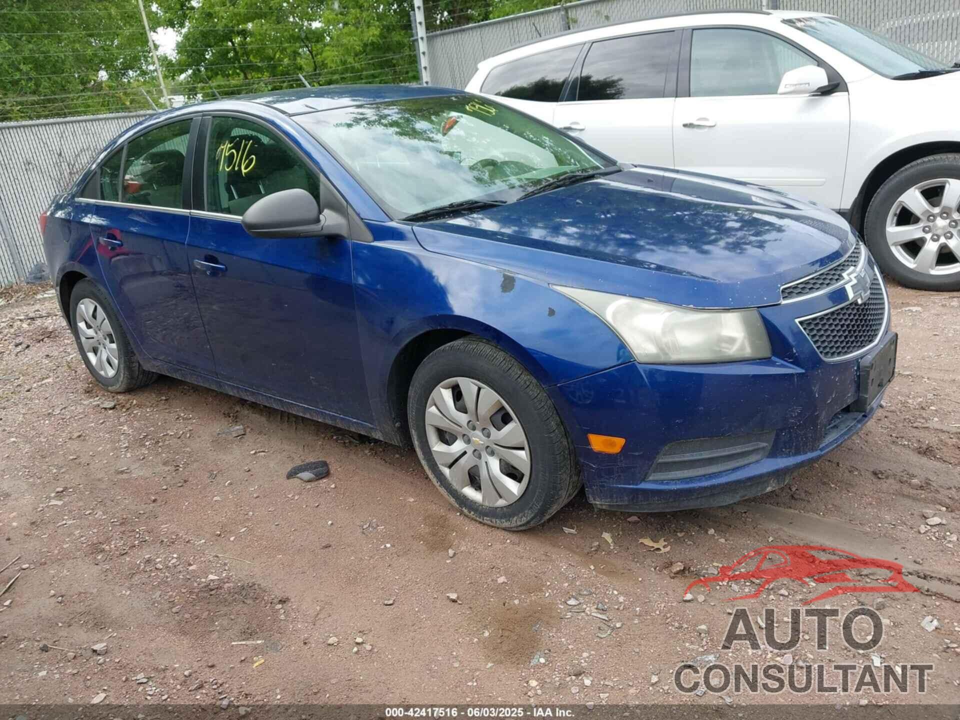 CHEVROLET CRUZE 2012 - 1G1PC5SH7C7120582