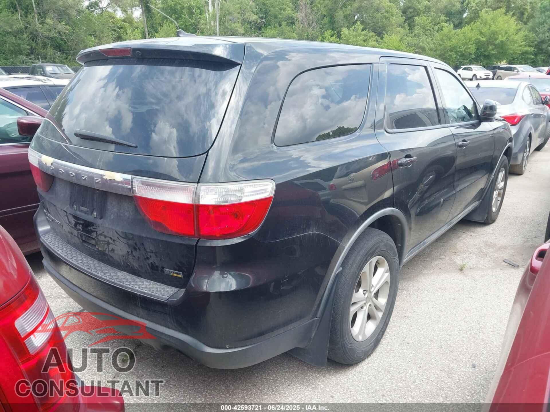DODGE DURANGO 2011 - 1D4RE2GG3BC684781