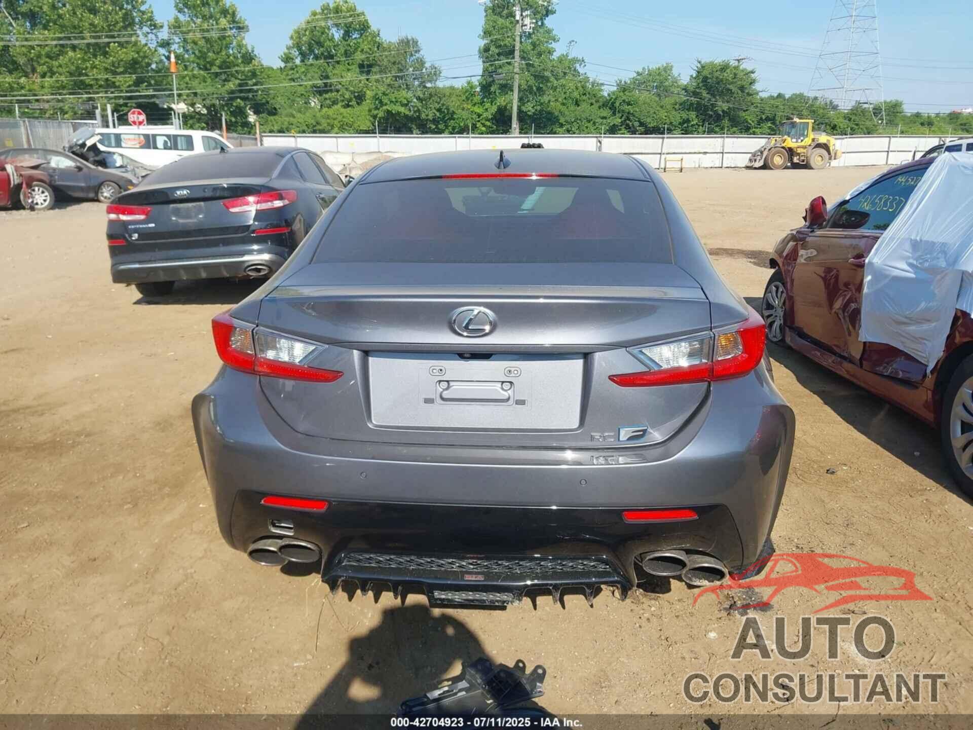 LEXUS RC F 2015 - JTHHP5BC7F5001689